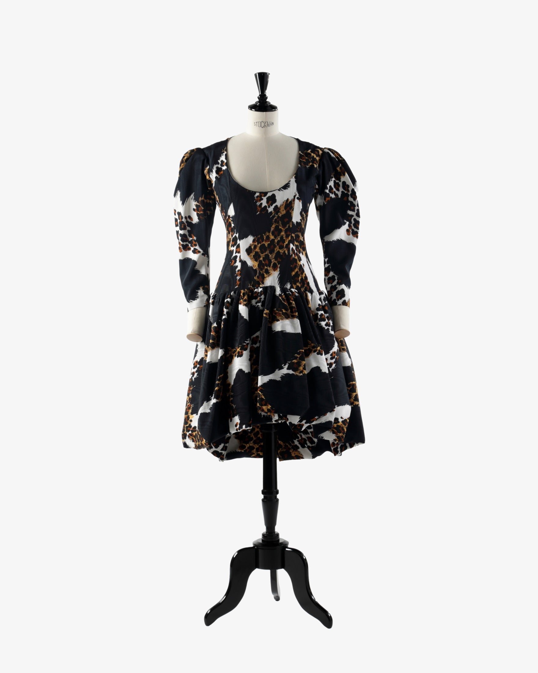 Yves Saint Laurent Rive Gauche 80s dress