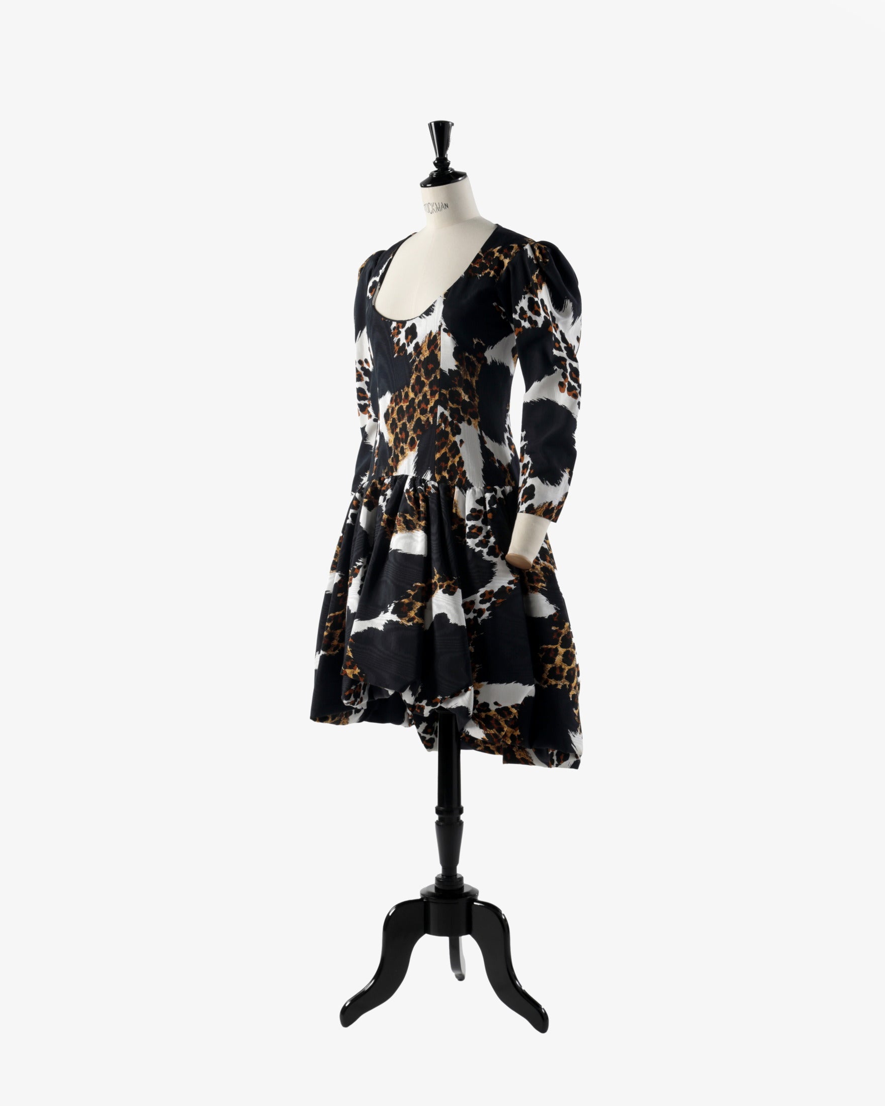 Yves Saint Laurent Rive Gauche 80s dress