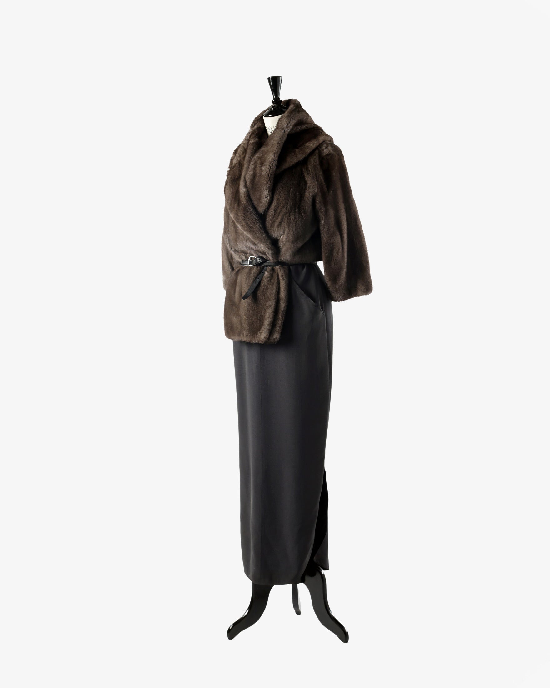 Fendi Short Mink Fur Coat