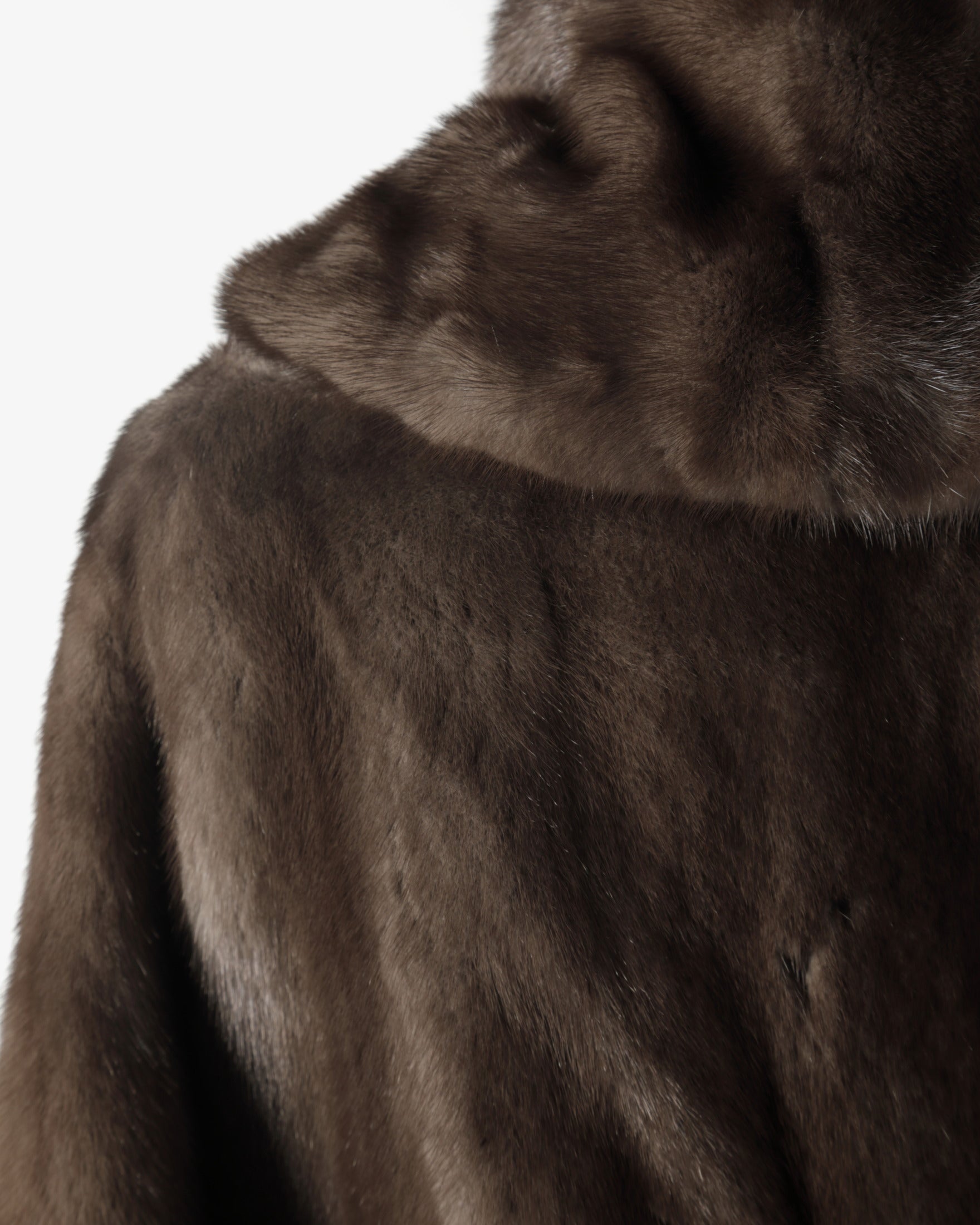 Fendi Short Mink Fur Coat