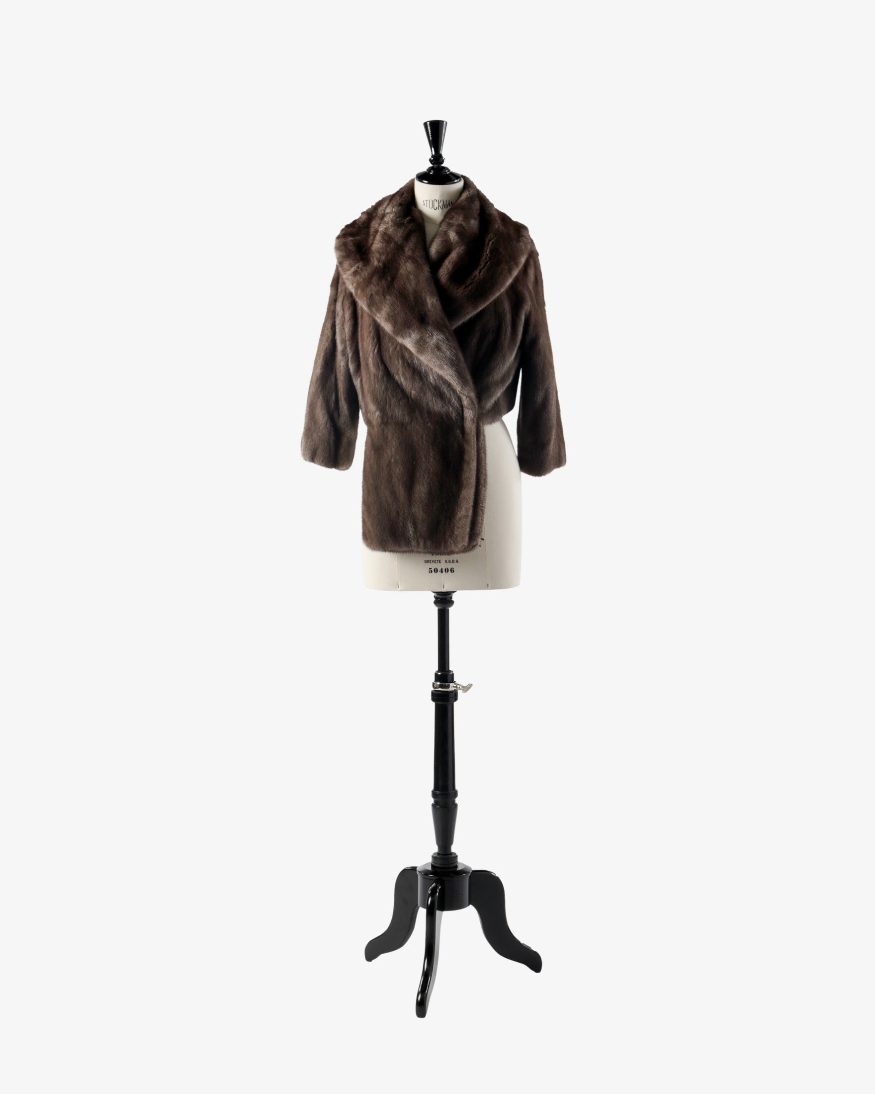 Fendi Short Mink Fur Coat