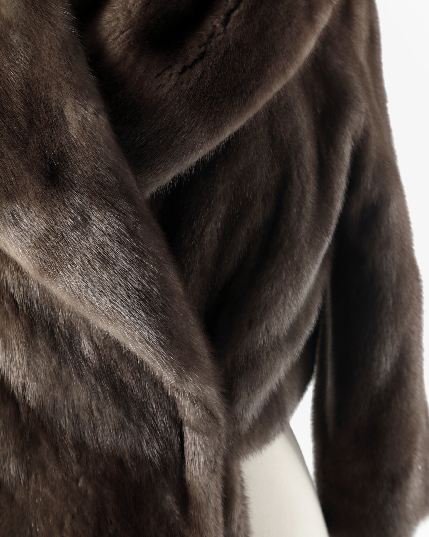 Fendi Short Mink Fur Coat