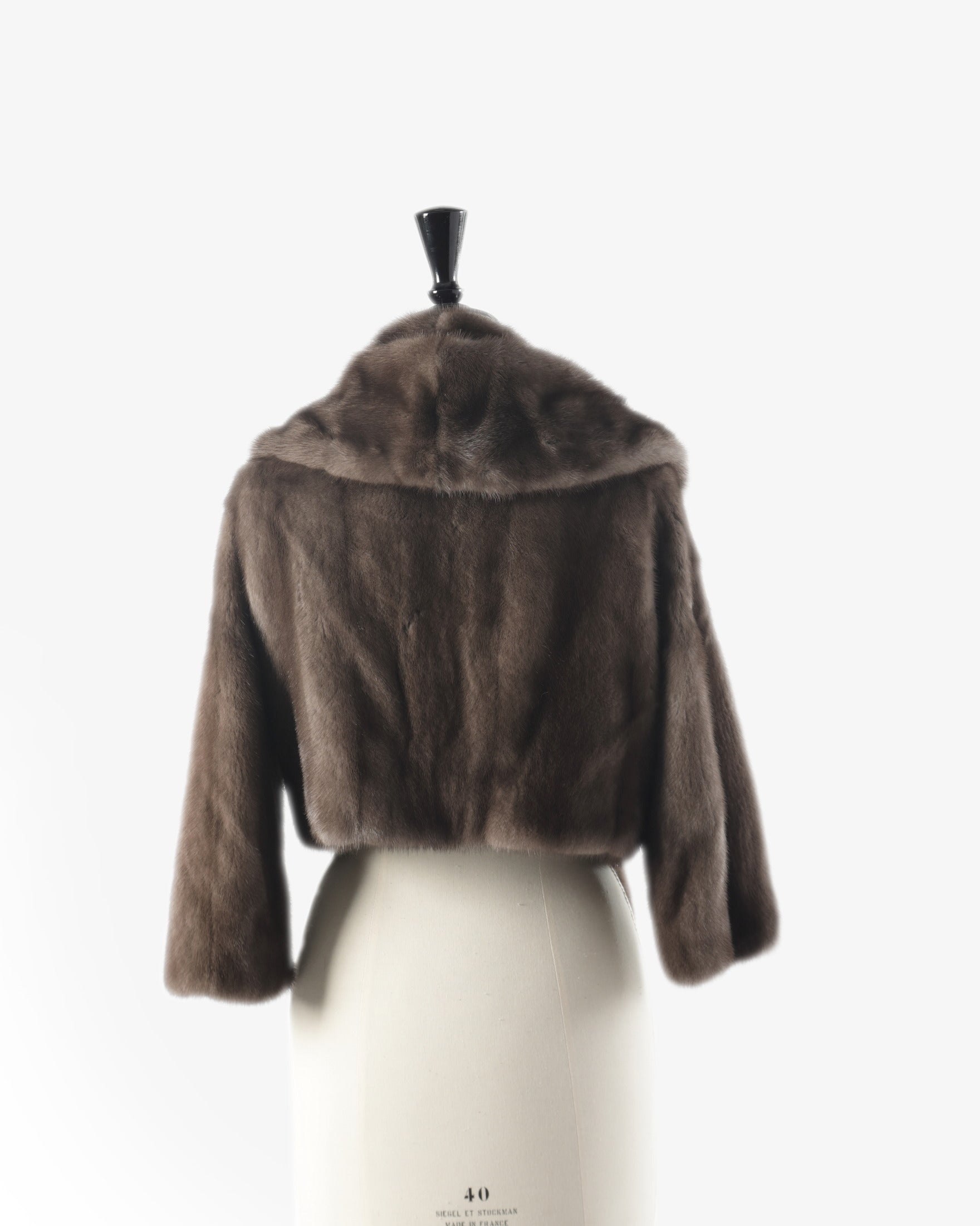 Fendi Short Mink Fur Coat