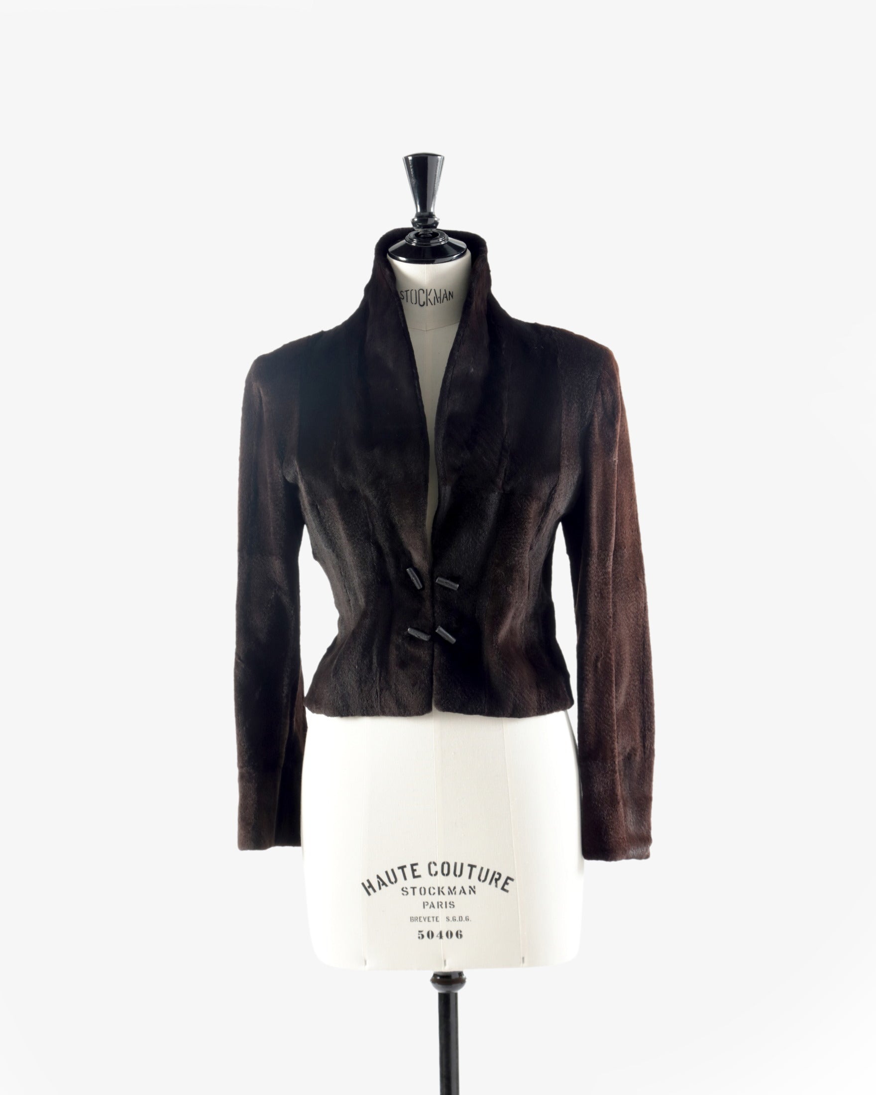 Fendi shaved mink jacket from the 2000s