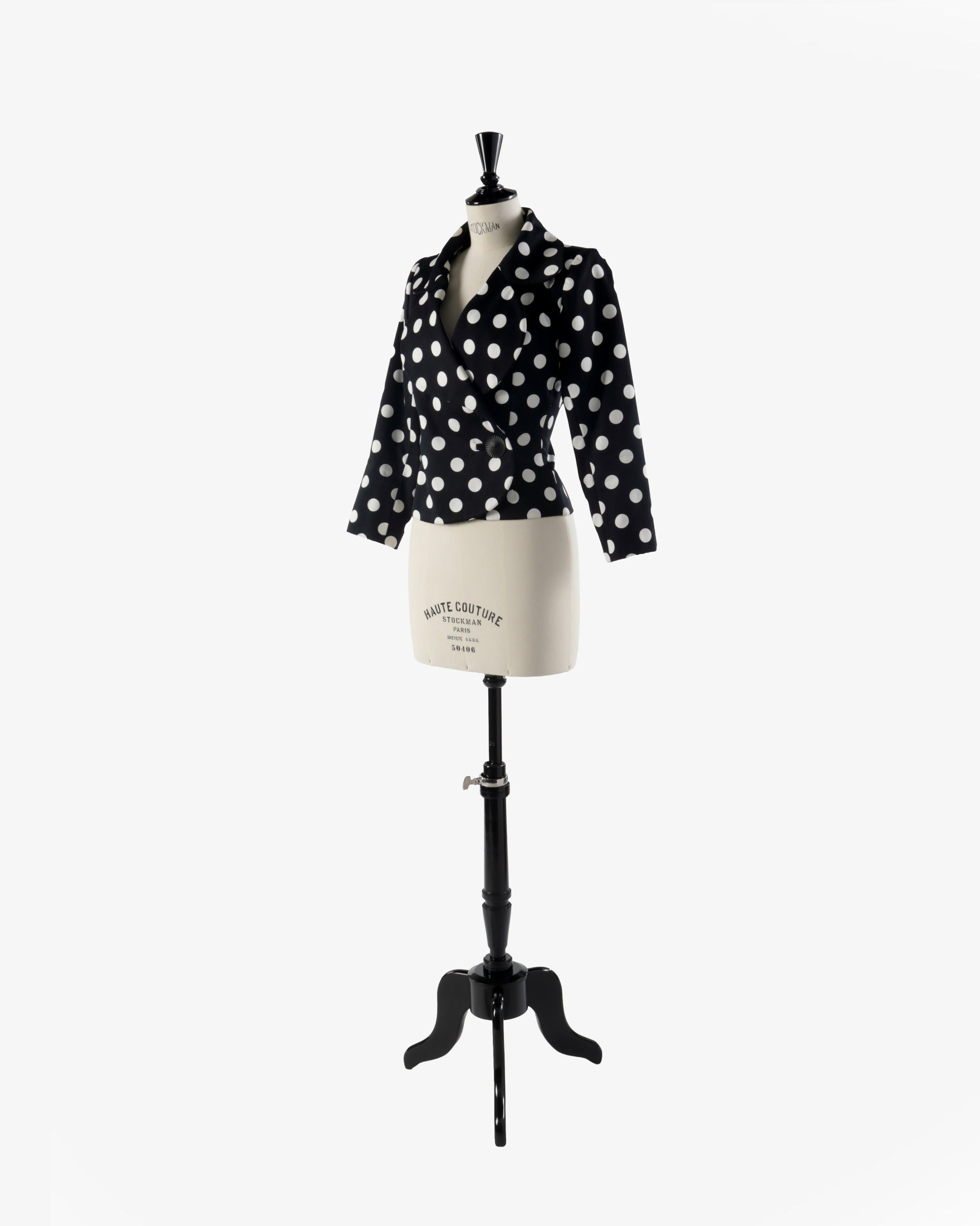 Yves Saint Laurent rive gauche 80s double-breasted jacket