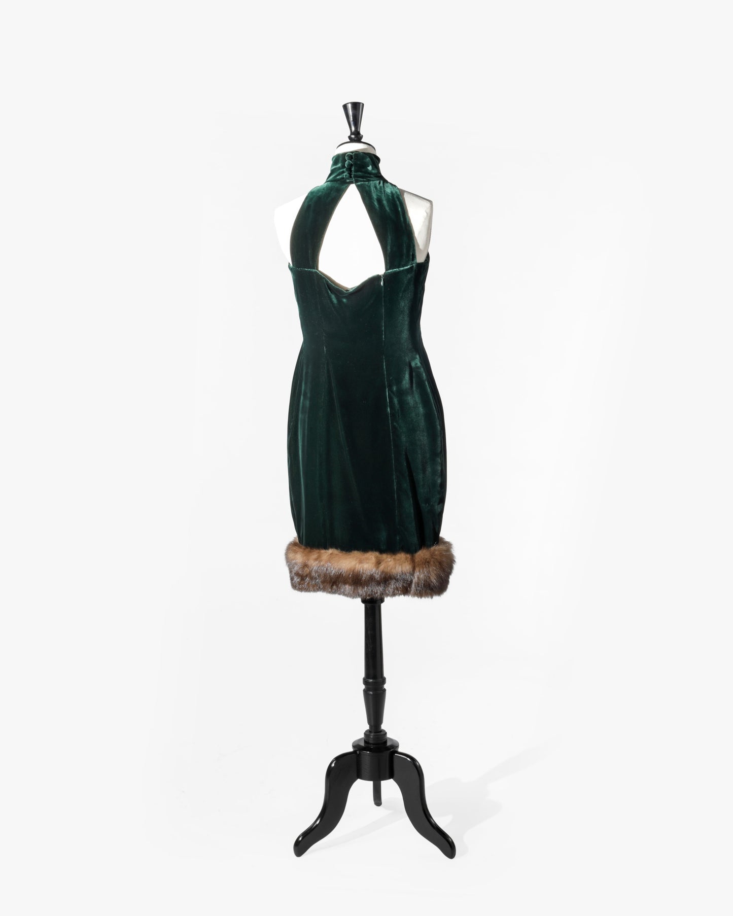 Abito Fendi disegnato da Karl Lagerfeld anni 80