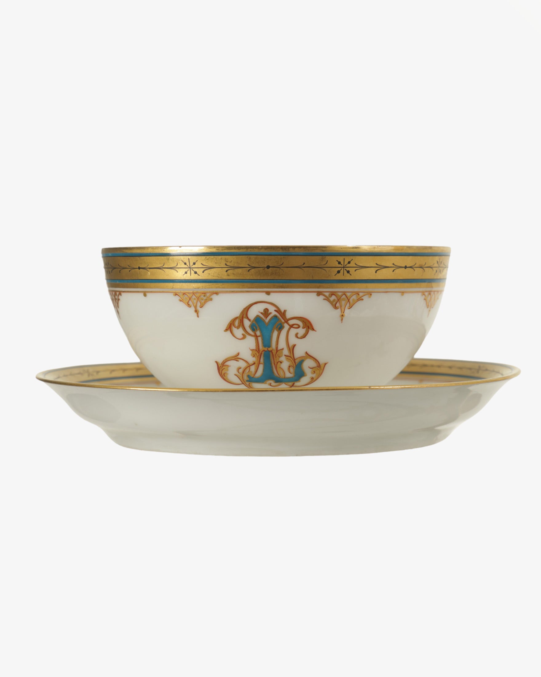 Fine 19th century Grand Depot tea set by Émile Bourgeois