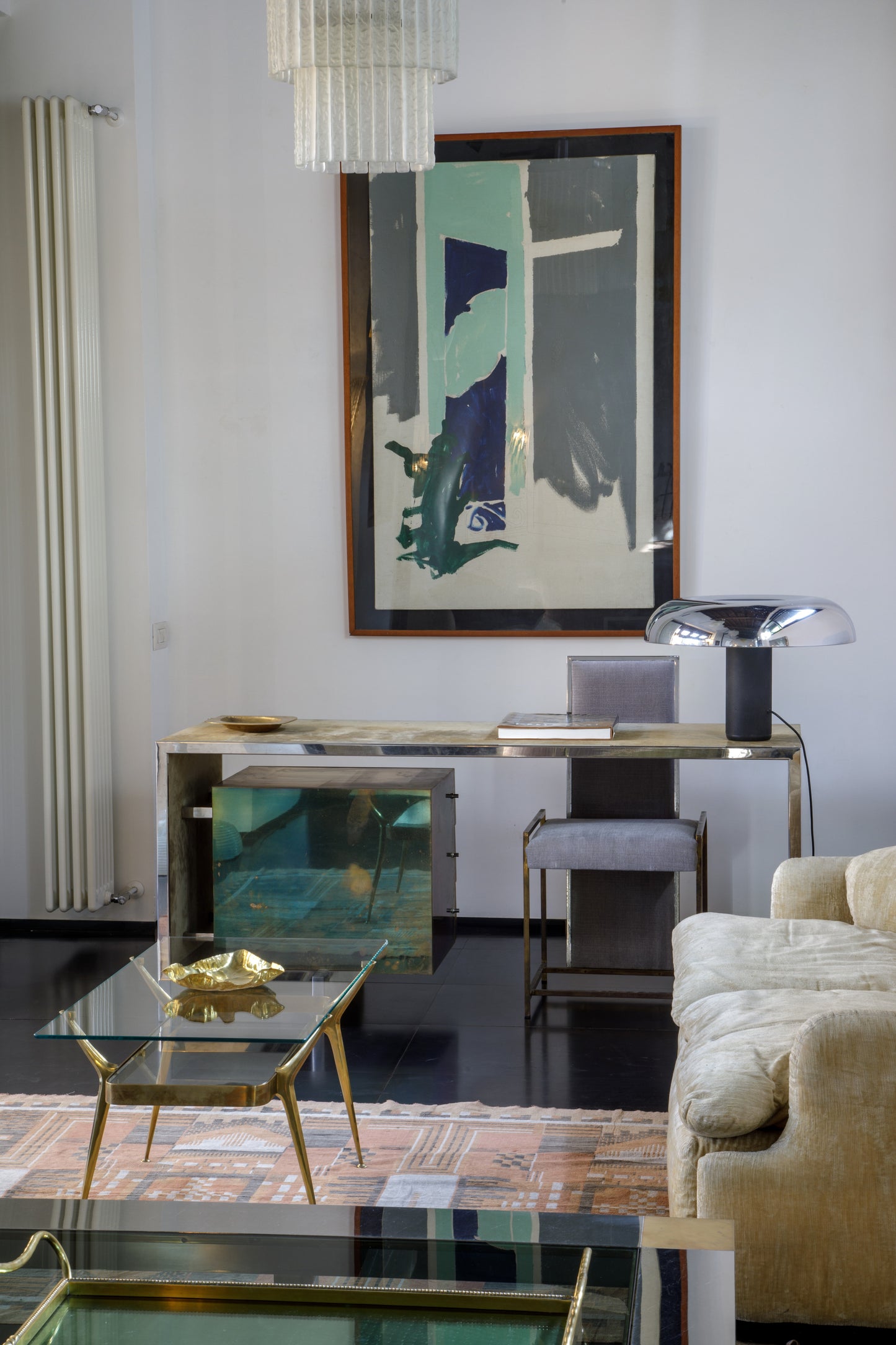 Table lamp attributed to Ennio Chiggio for Lumenform