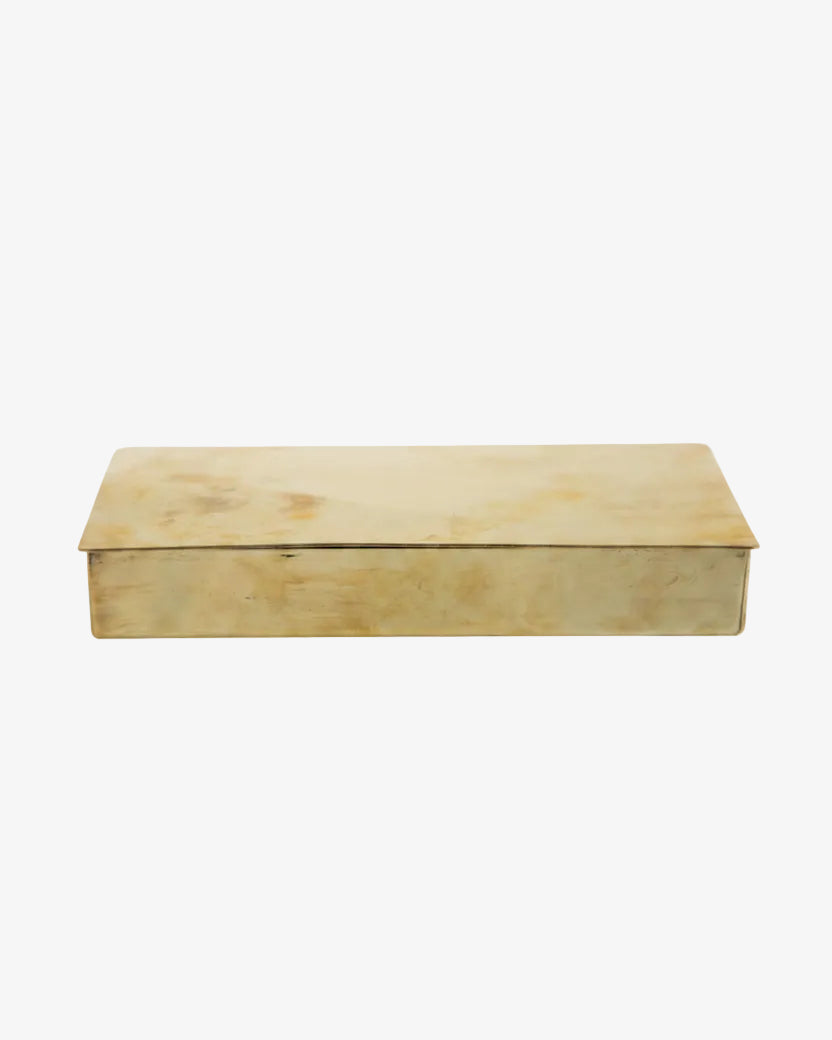 1970s brass box