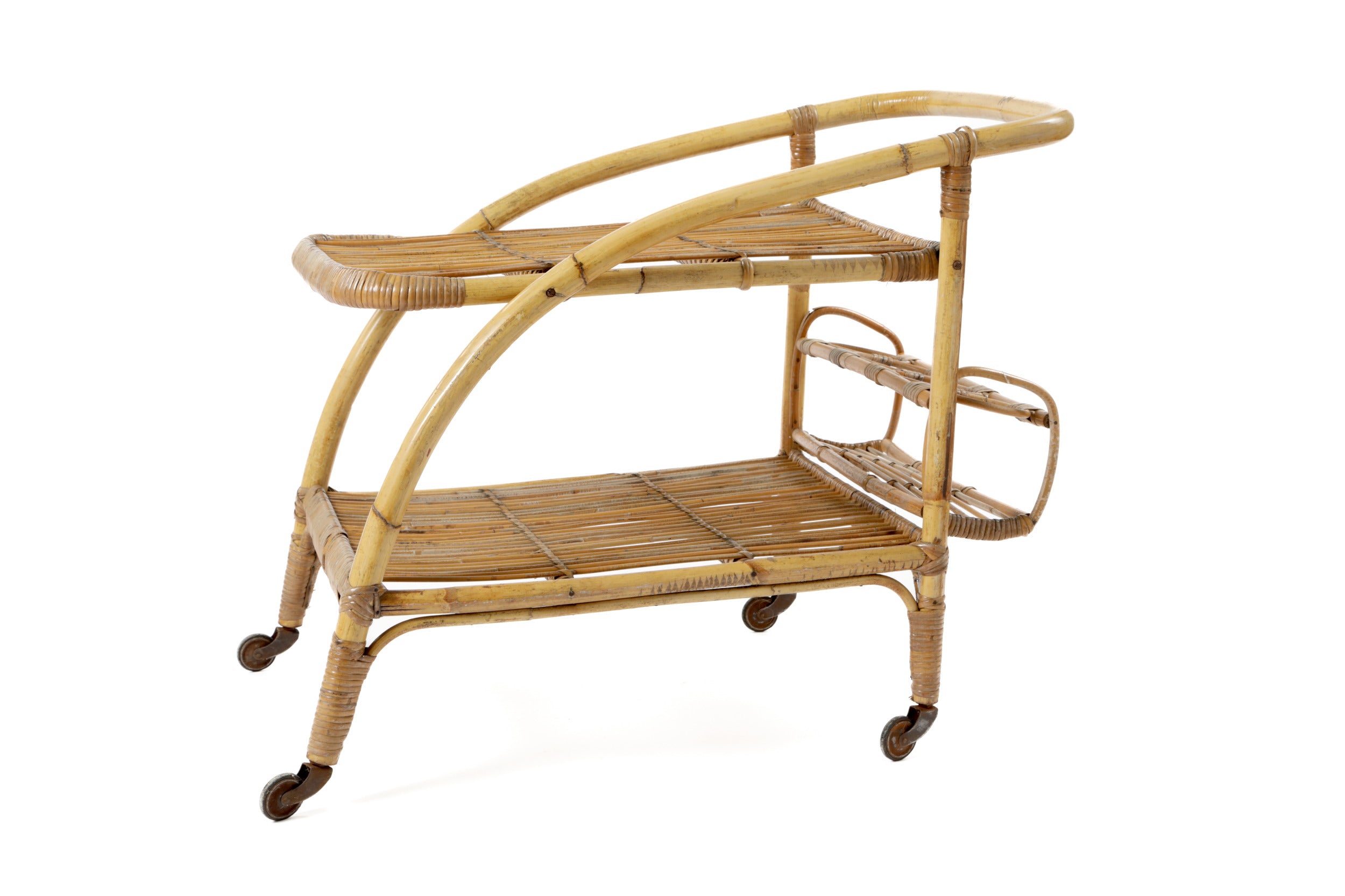 bamboo trolley from the 70s