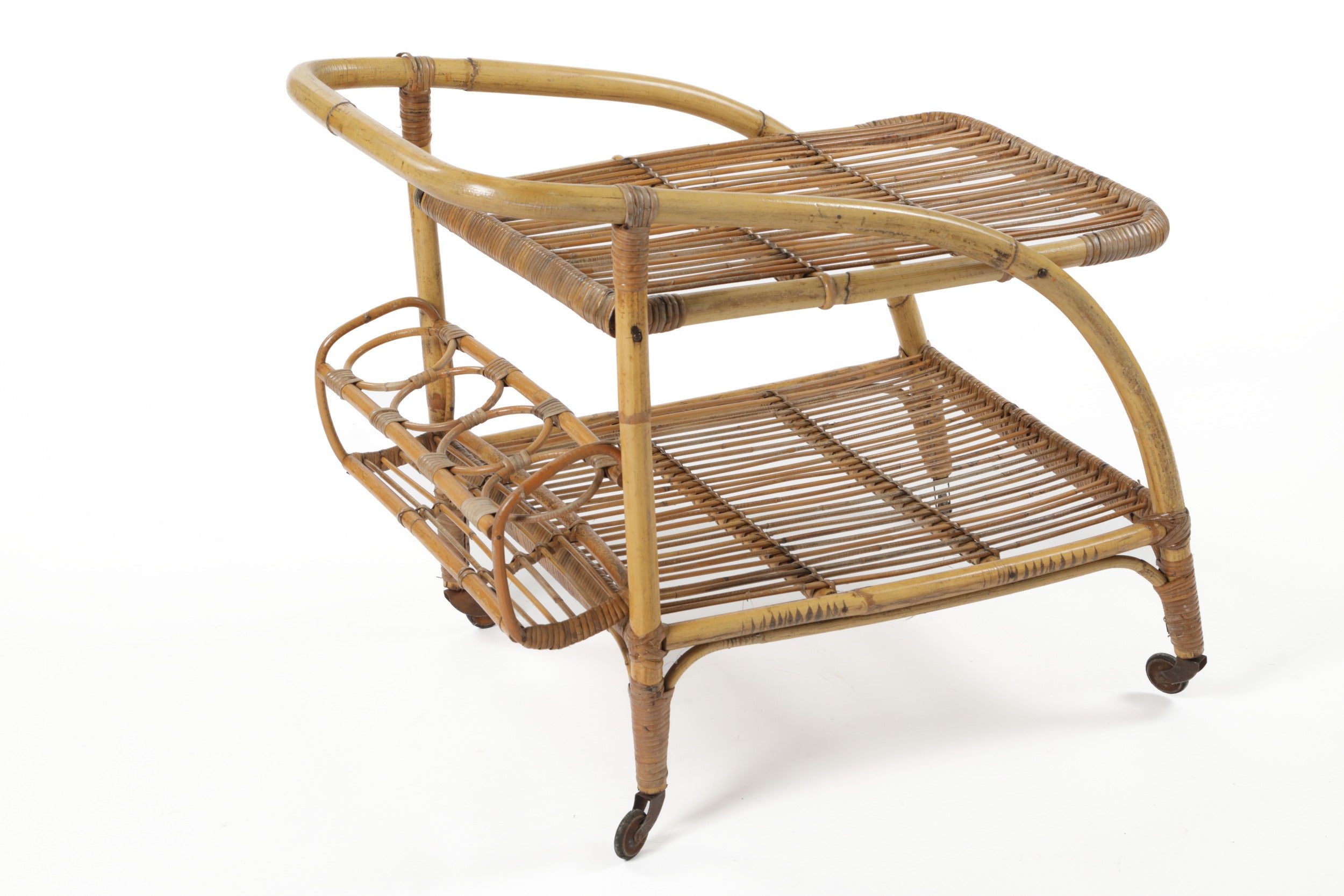 bamboo trolley from the 70s