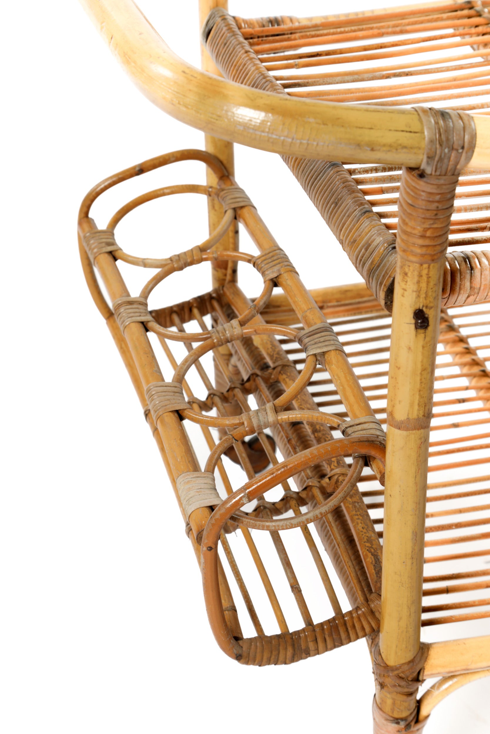 bamboo trolley from the 70s