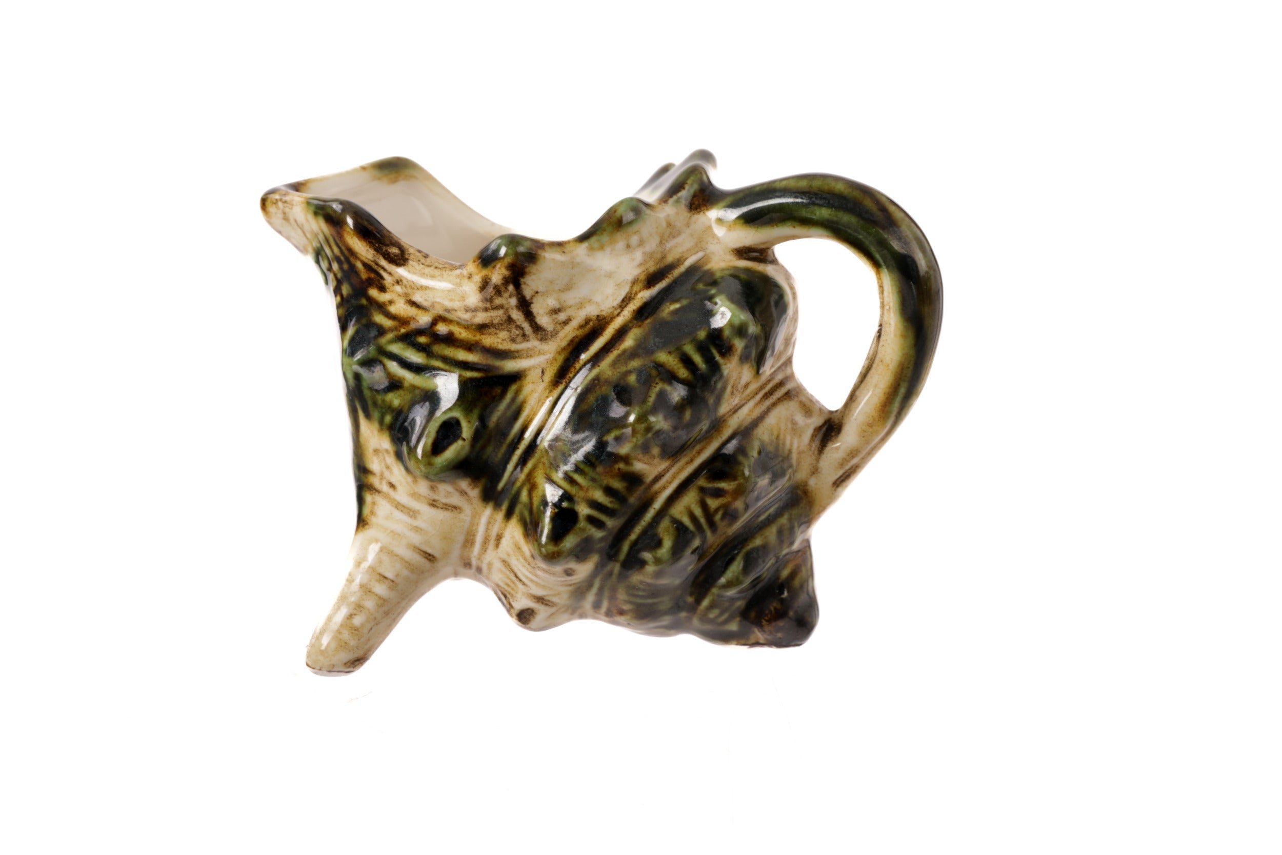 Hermit crab coffee service for 9 people, glazed ceramic, 1960s