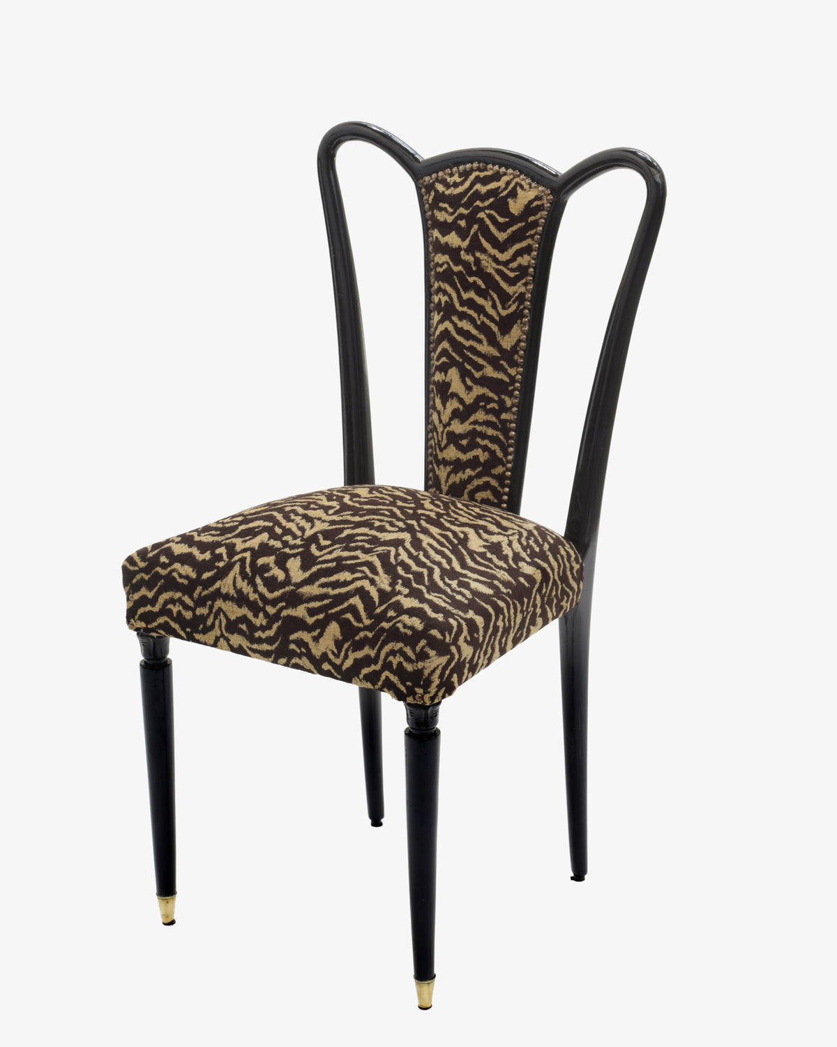 Five 1950s chairs attributable to Guglielmo Ulrich, reinterpreted by t r i p l e f