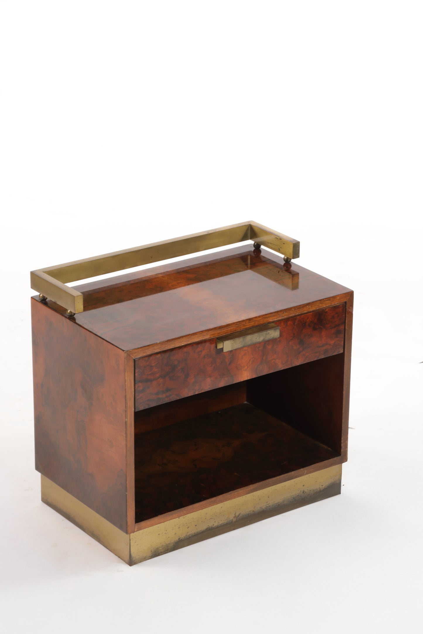 Pair of Frigerio bedside tables from Desio from the 70s