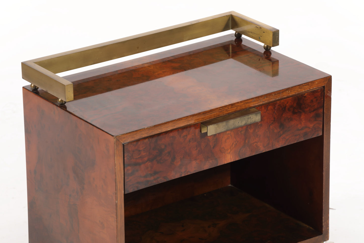 Pair of Frigerio bedside tables from Desio from the 70s