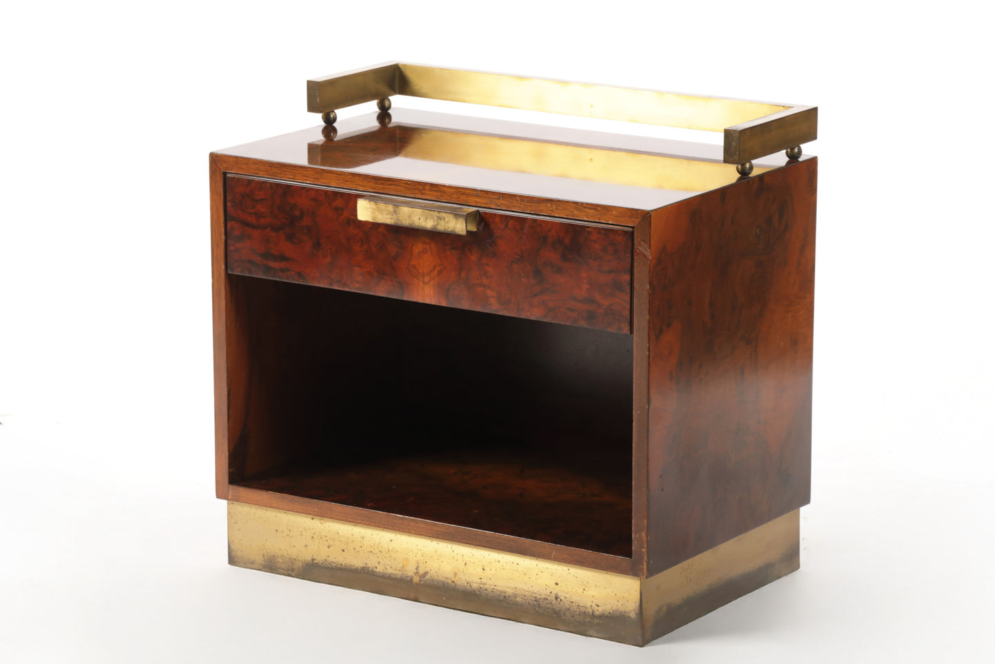 Pair of Frigerio bedside tables from Desio from the 70s