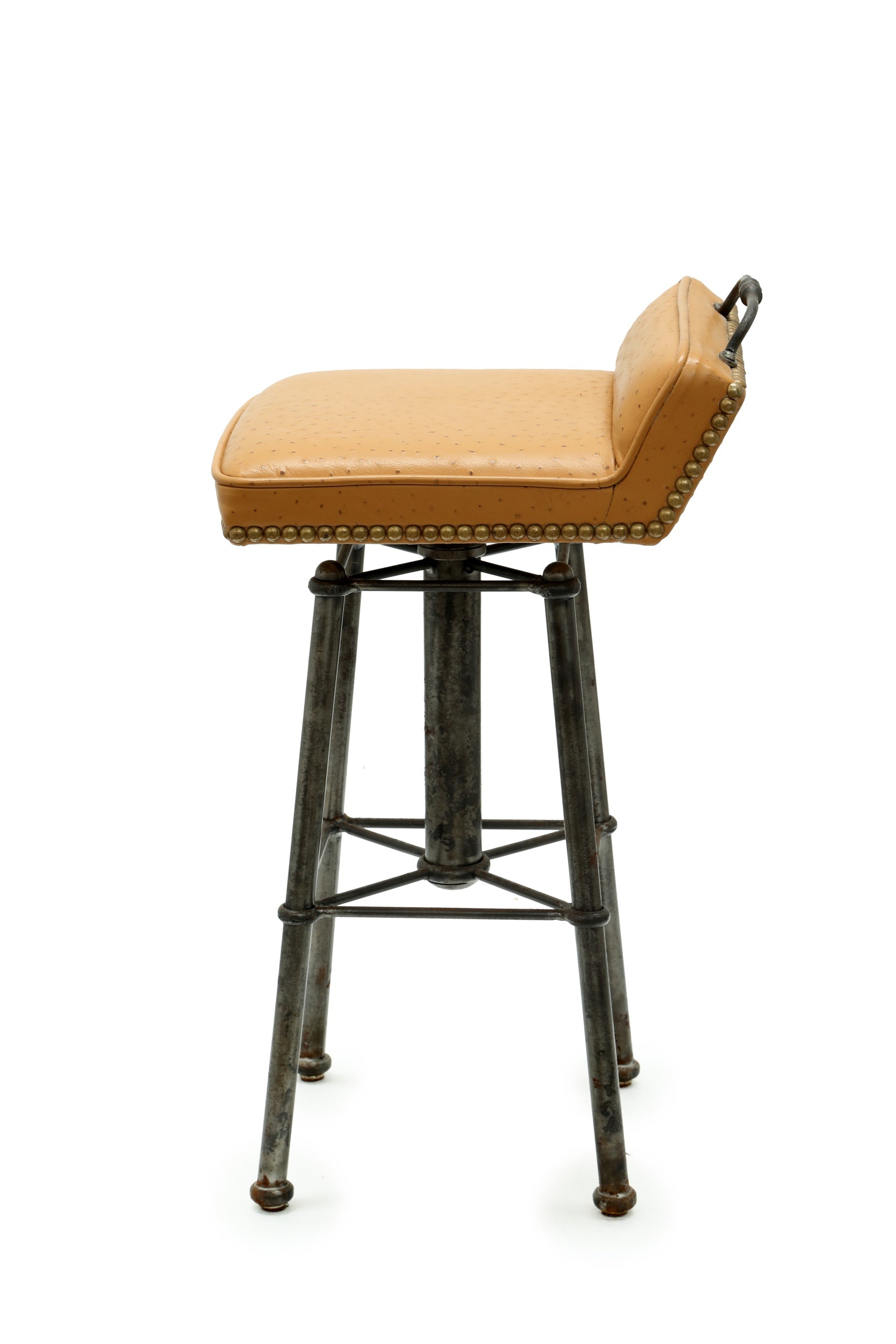 Six ostrich-like stools