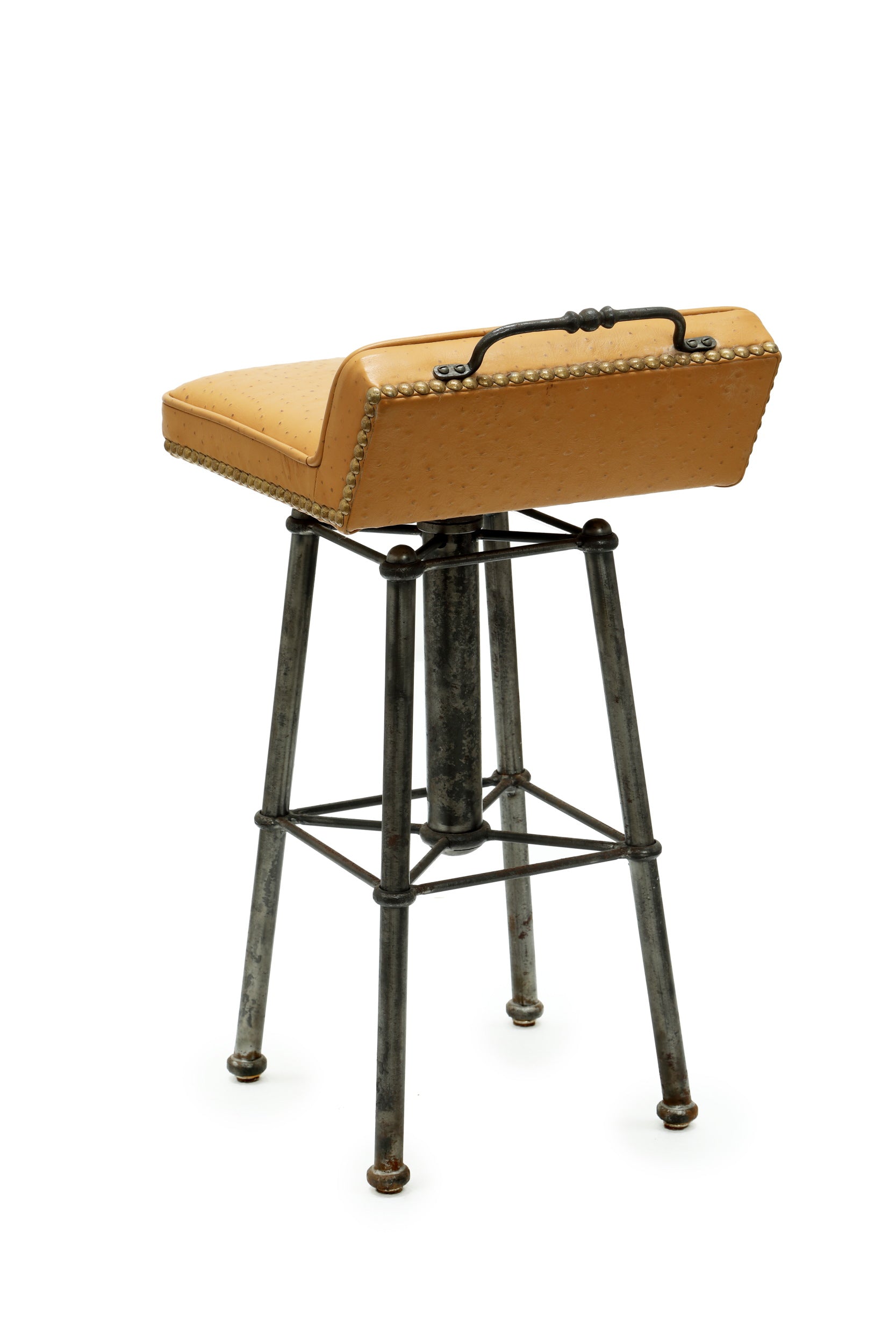 Six ostrich-like stools