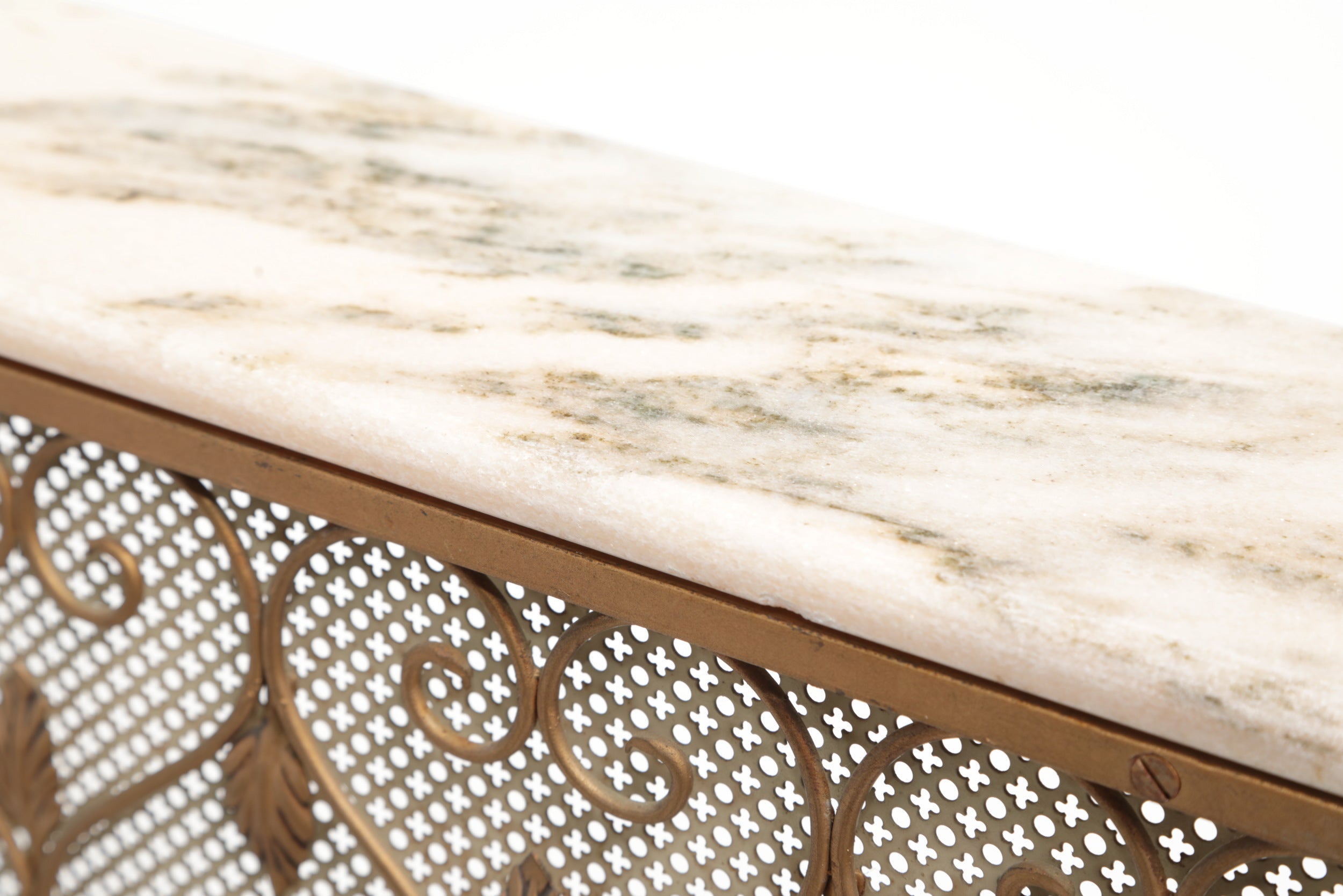 Radiator cover from the 60s, white marble top