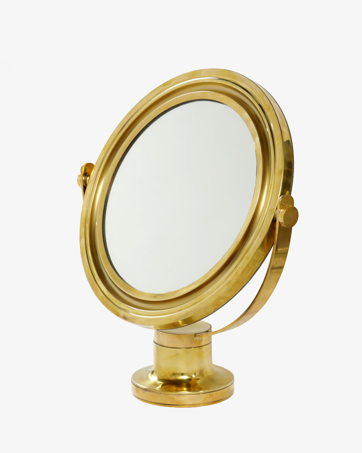 Specchio da tavolo Narciso anni 70 Sergio Mazza per Artemide