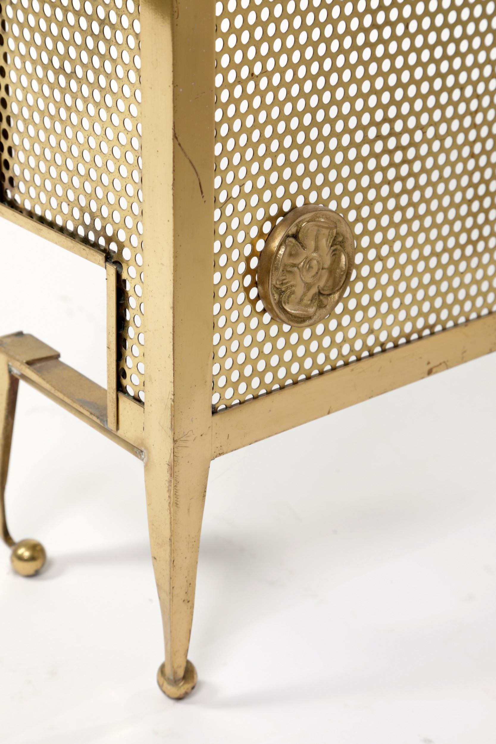 Brass radiator cover from the 60s