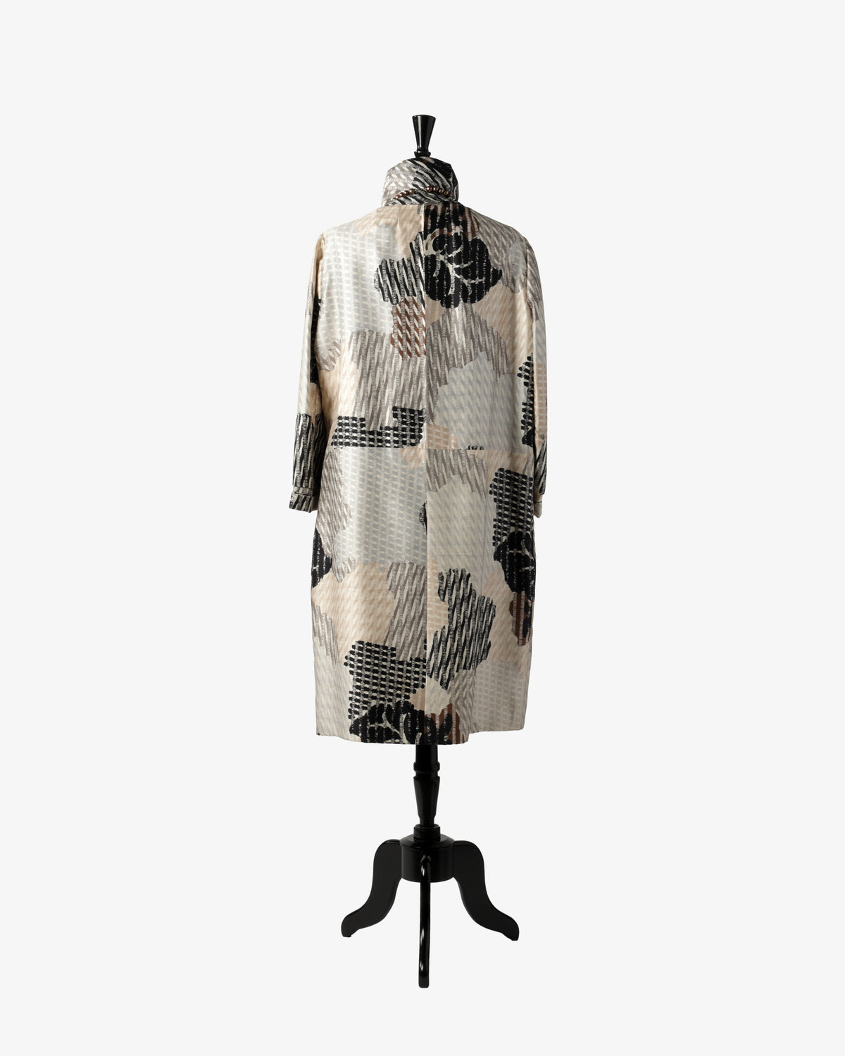 70s Baroque high fashion shirt dress