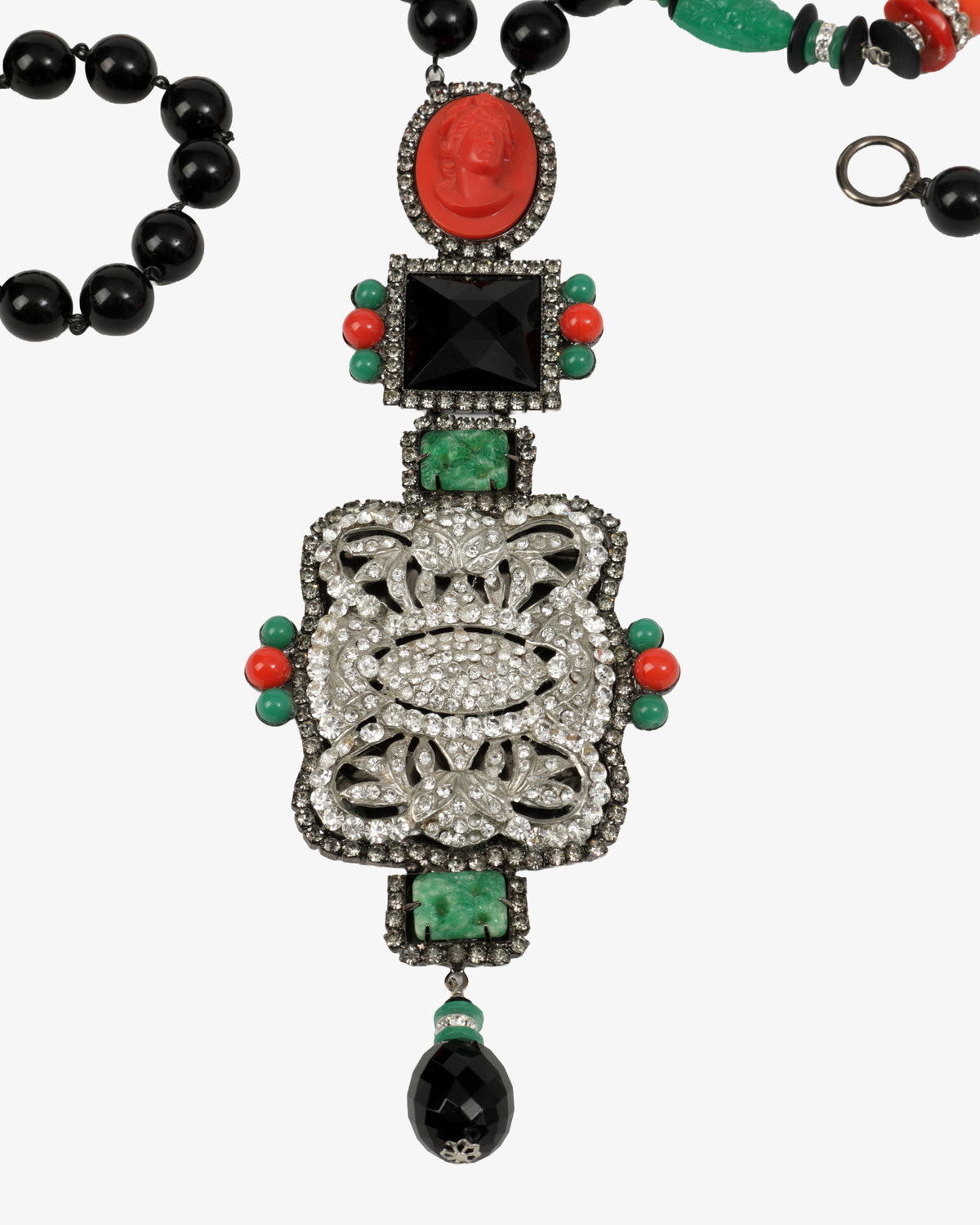 LAWRENCE VRBA Deco necklace