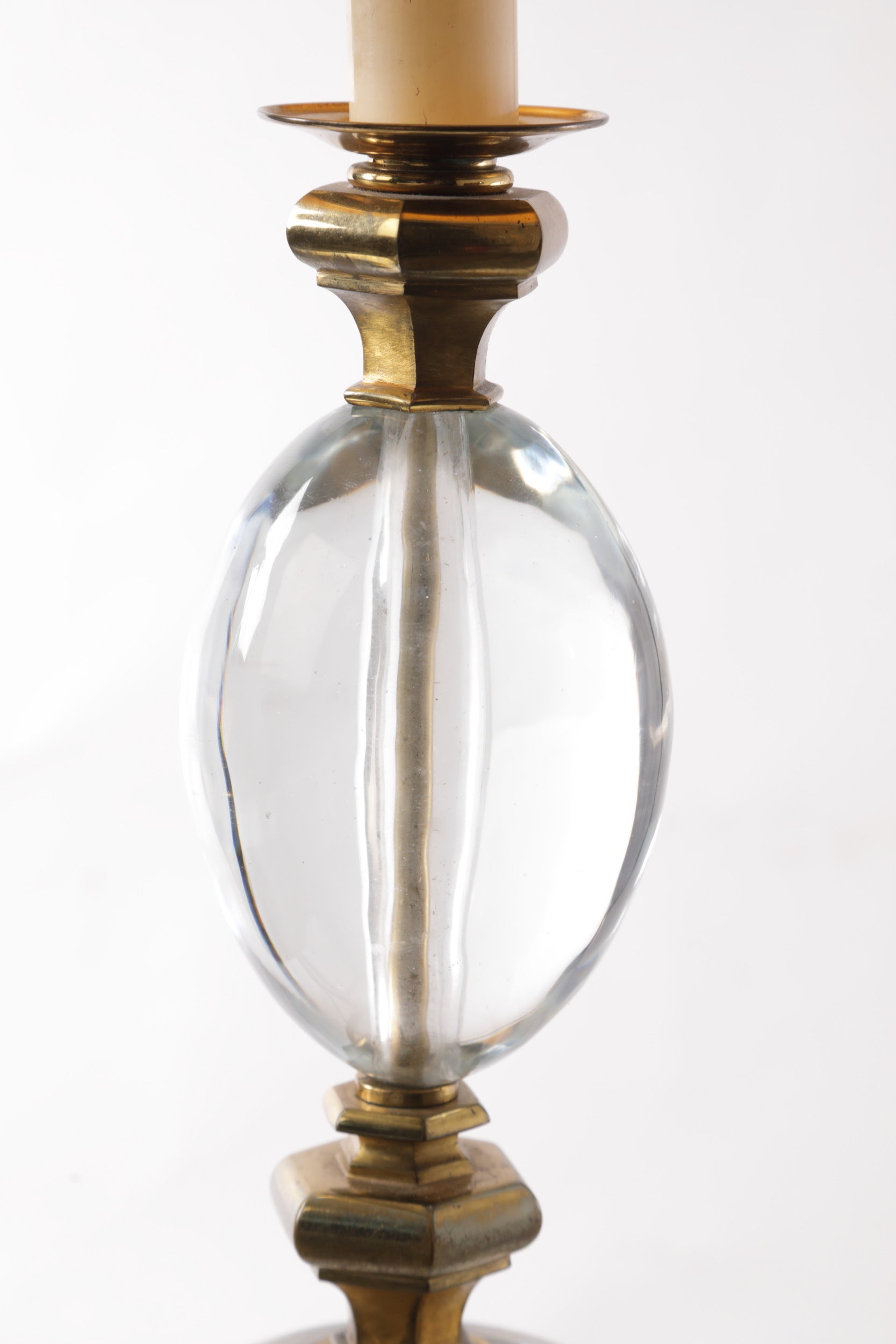 Gabriella Crespi glass egg lamp from the 70s
