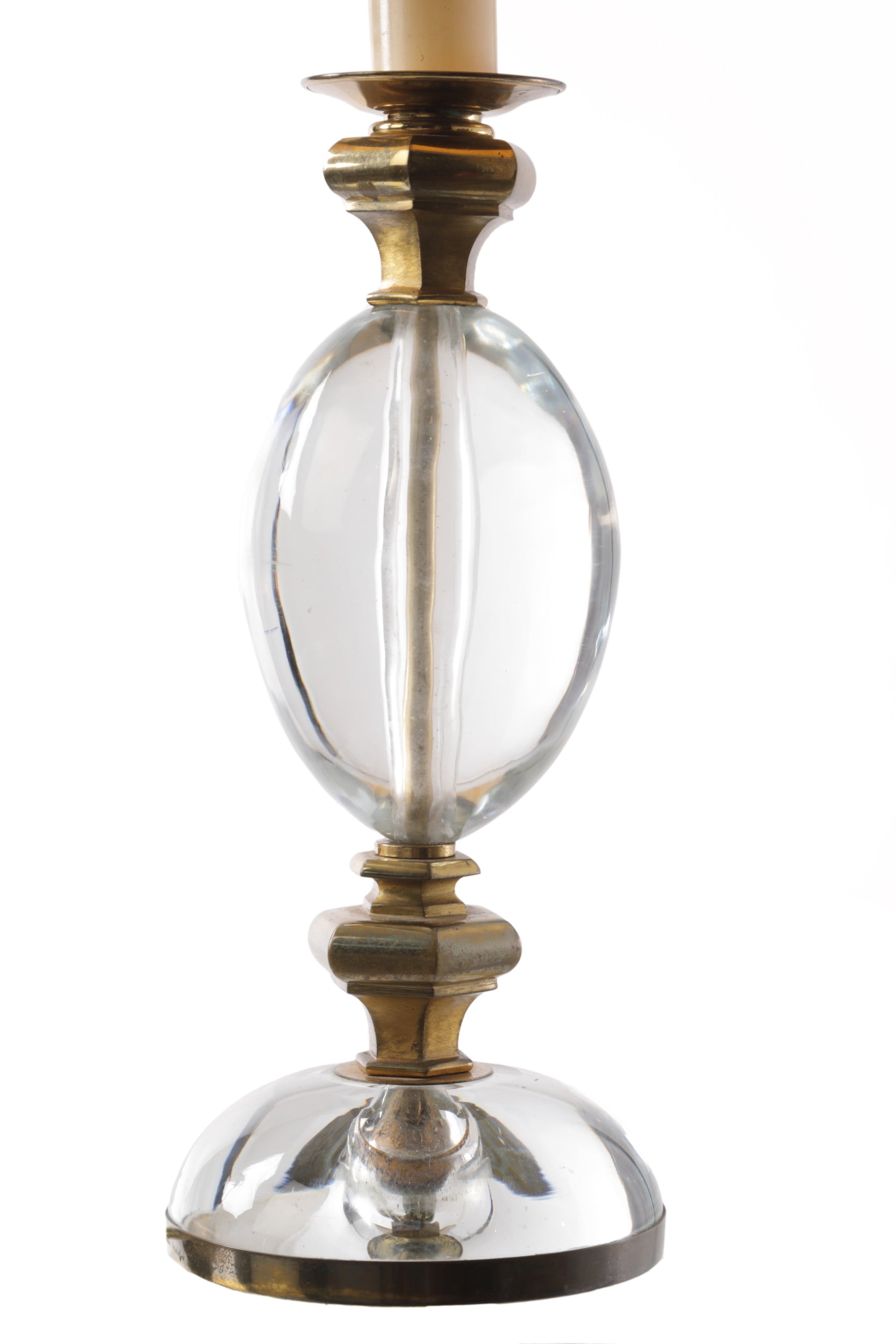 Gabriella Crespi glass egg lamp from the 70s
