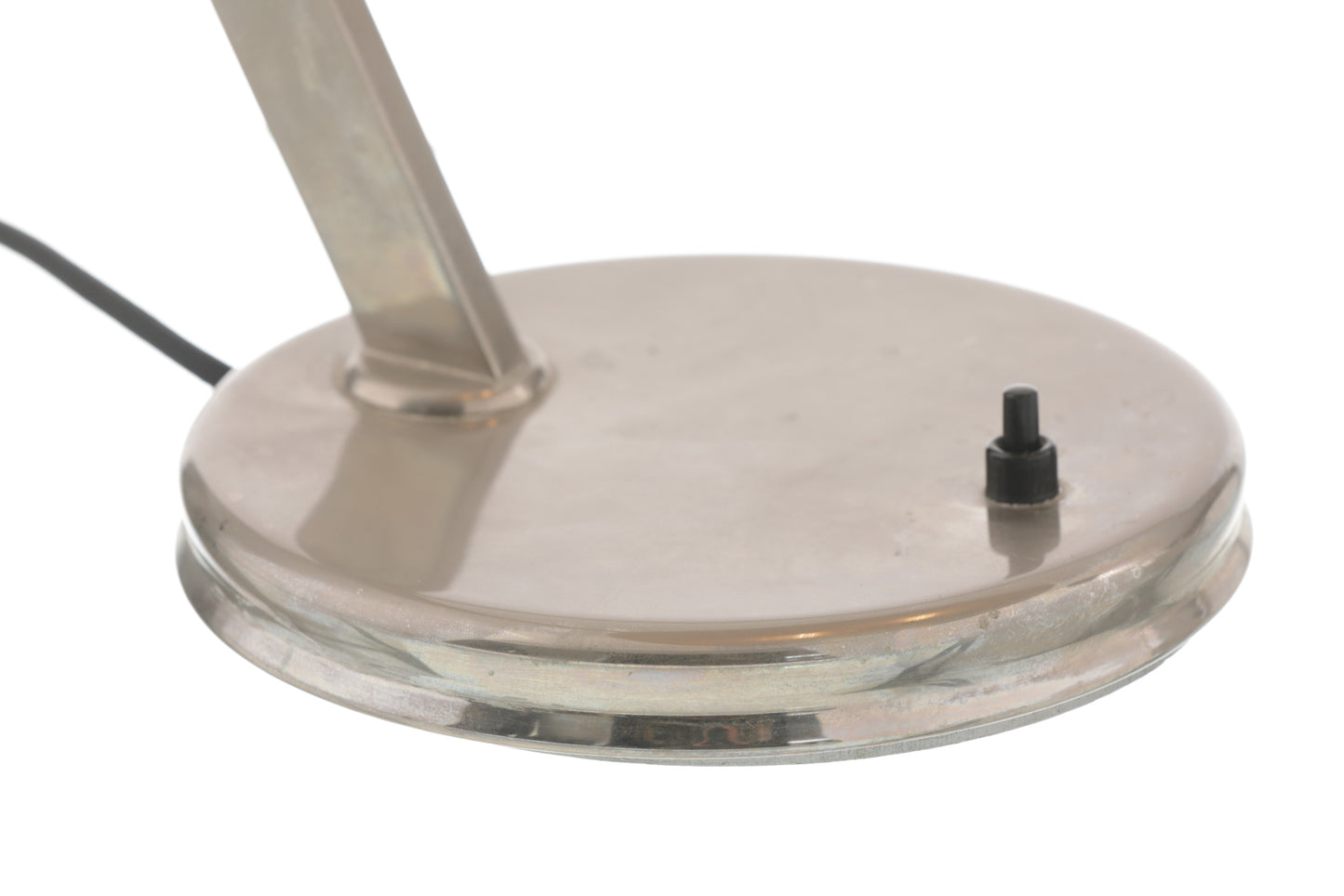 Lampada da tavolo acciaio anni 50 Egon Hillebrand