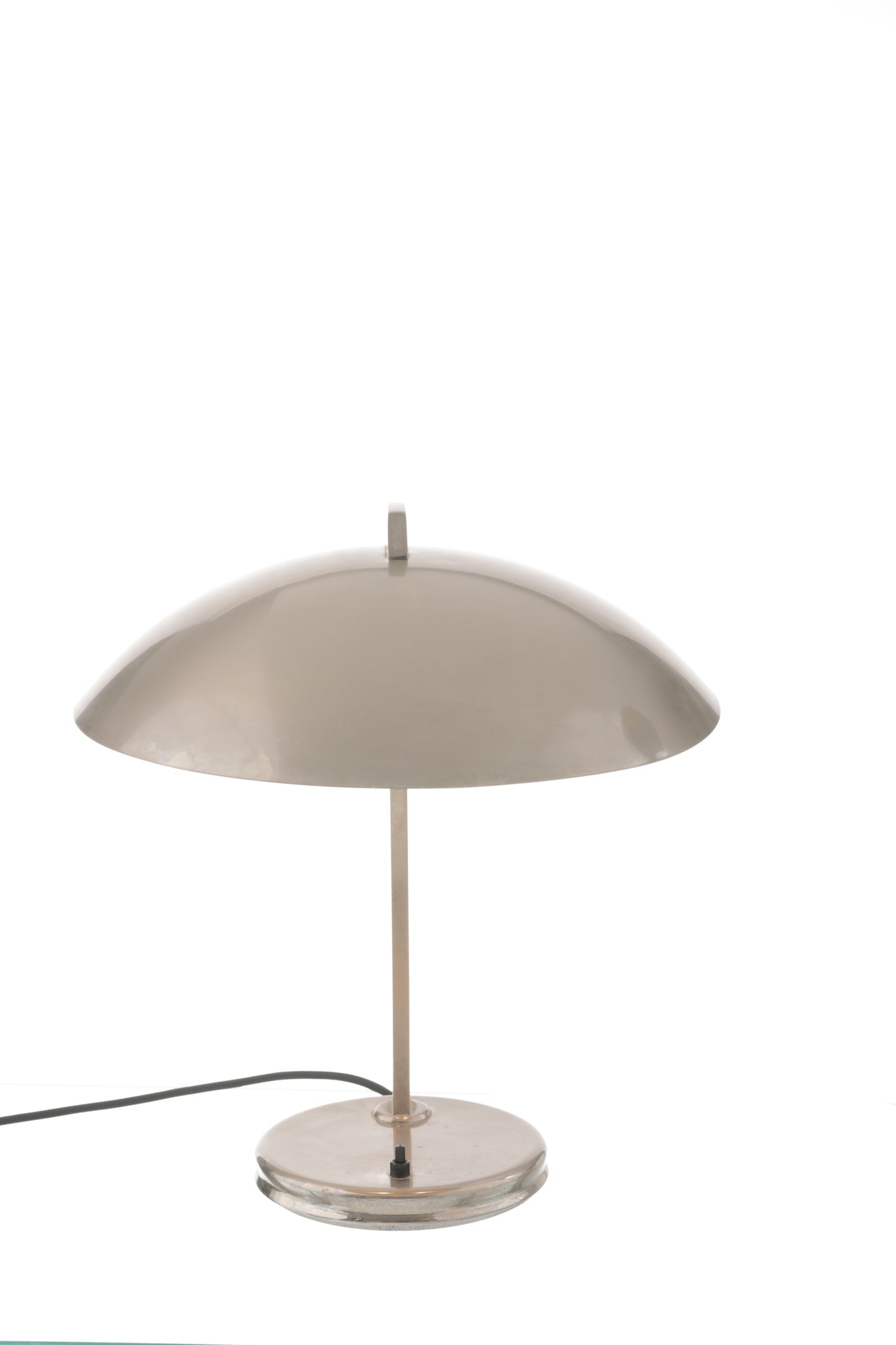 Lampada da tavolo acciaio anni 50 Egon Hillebrand