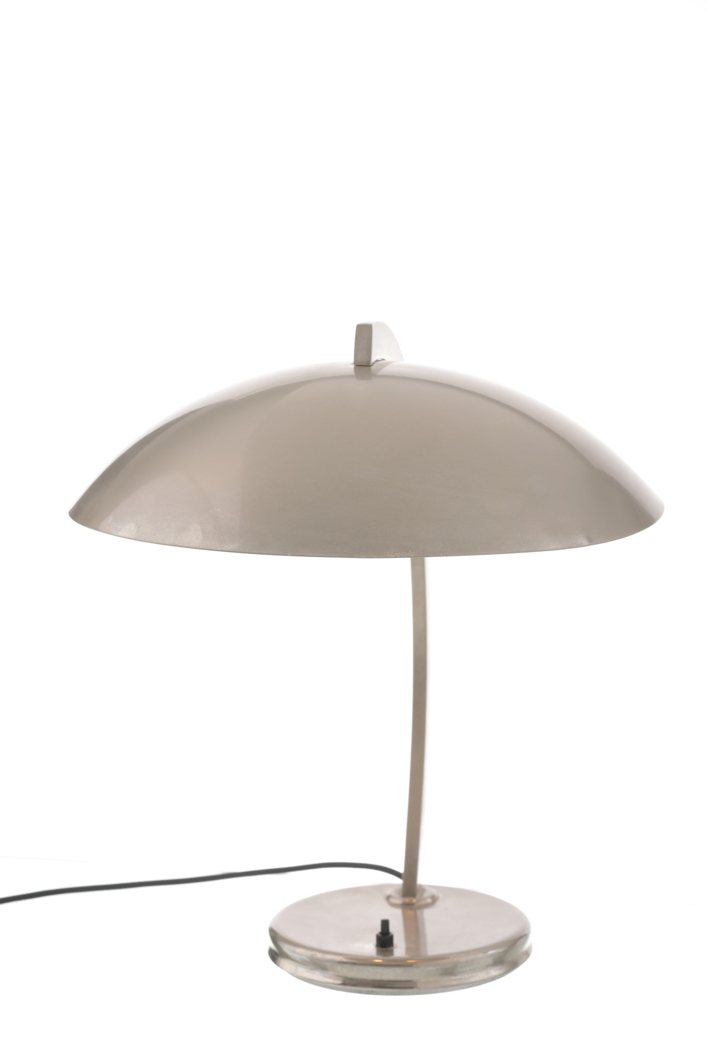 Lampada da tavolo acciaio anni 50 Egon Hillebrand