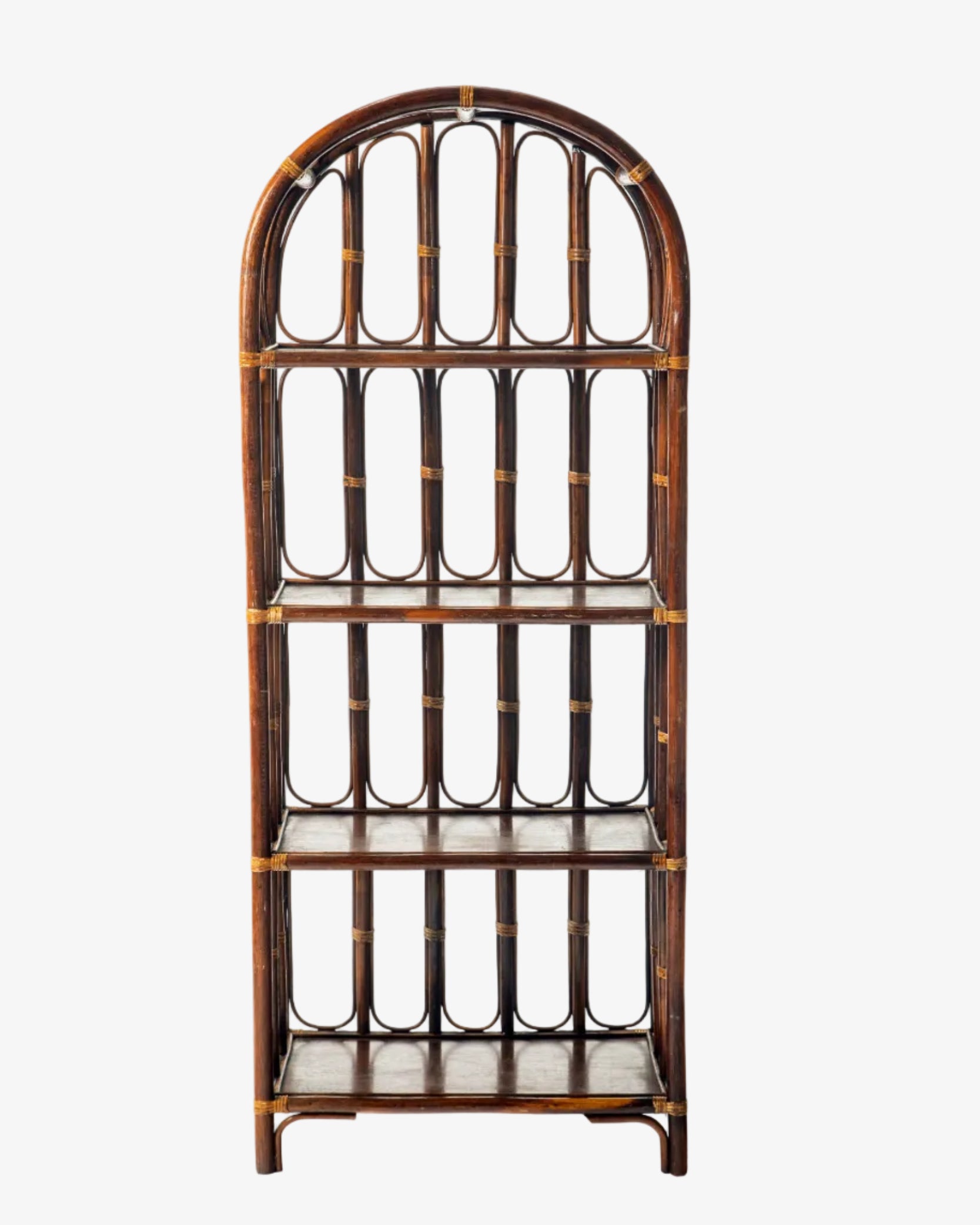 Bamboo bookcase 1960