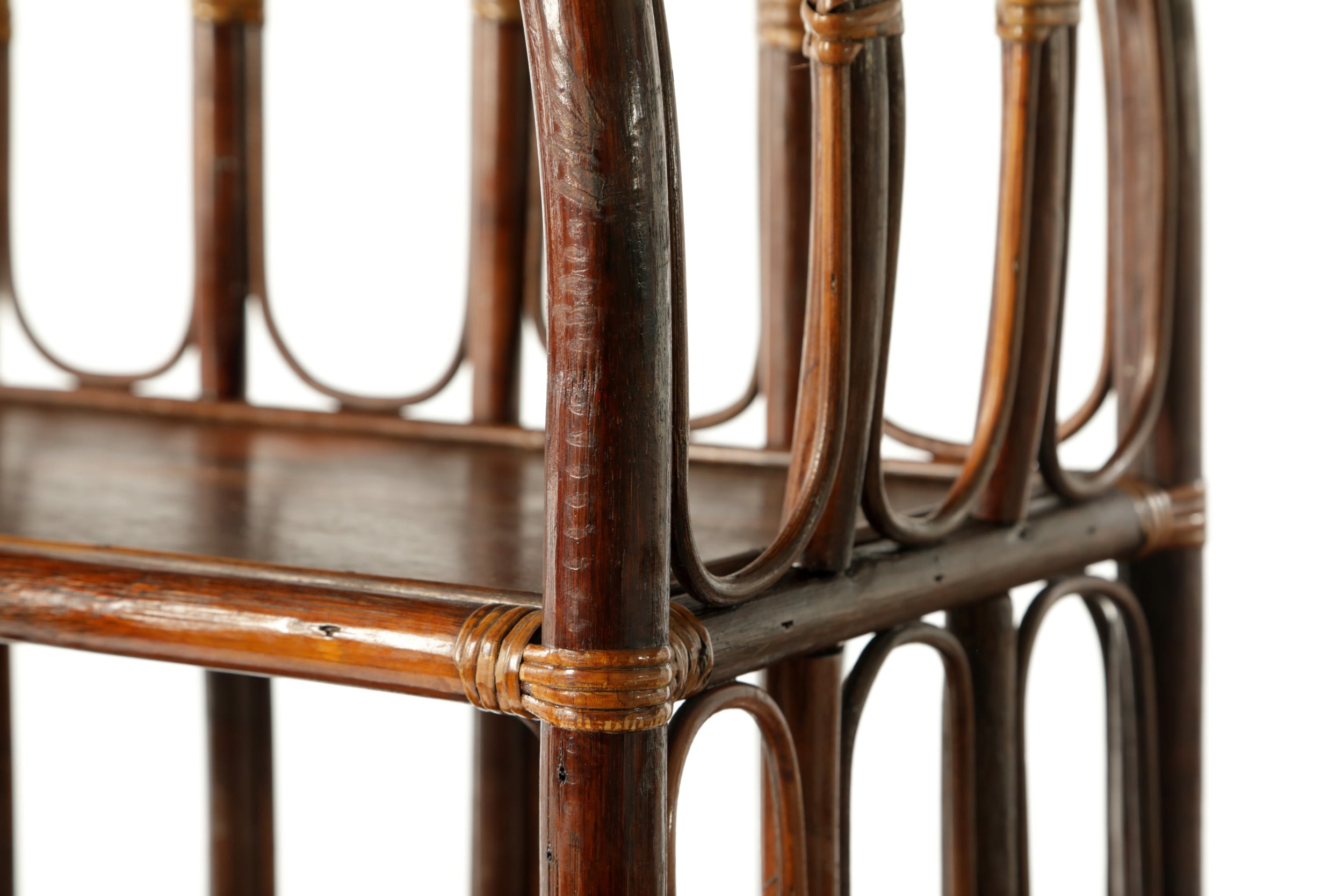 Bamboo bookcase 1960