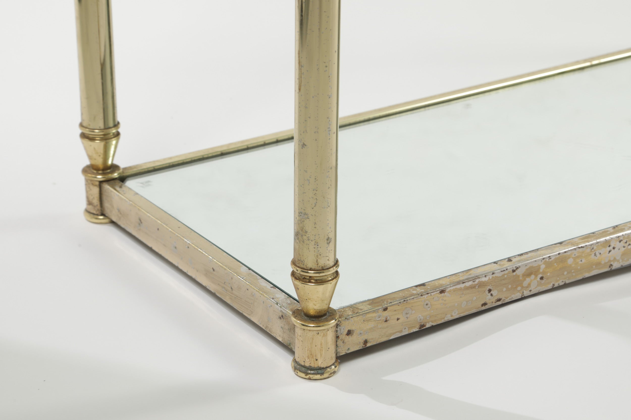 Brass bookcase from the 70s