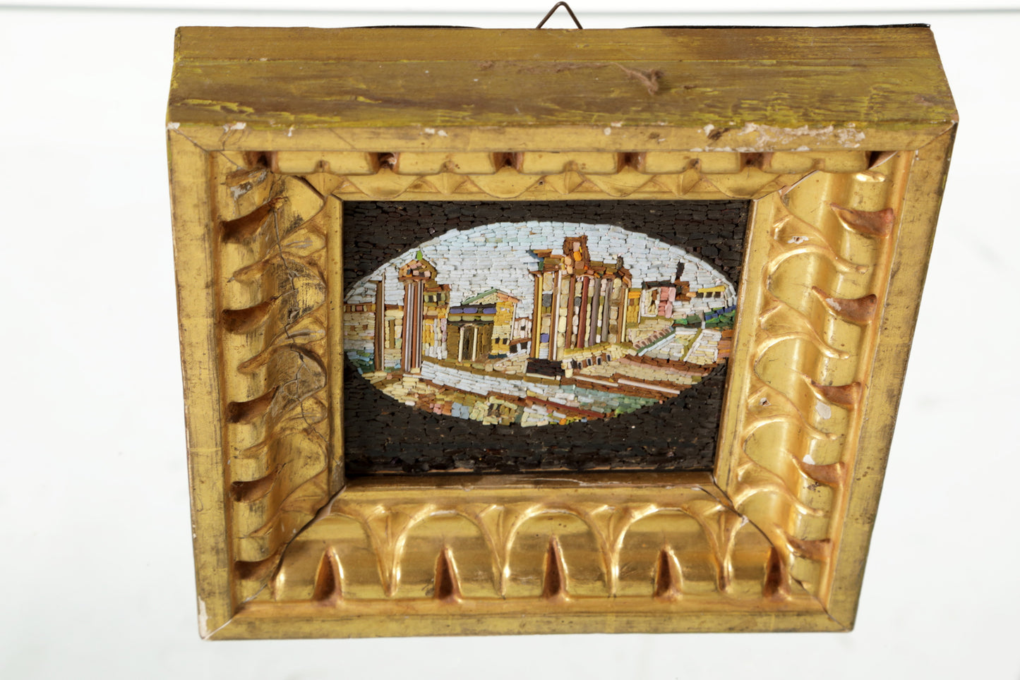 Mosaico Minuto cornice oro 900