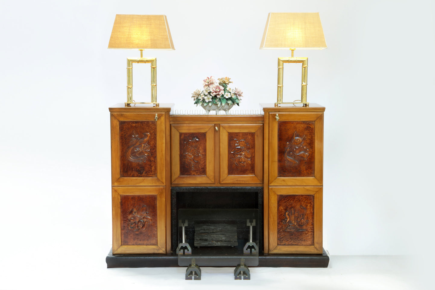 Mobile bar Fireplace by Osvaldo Borsani
