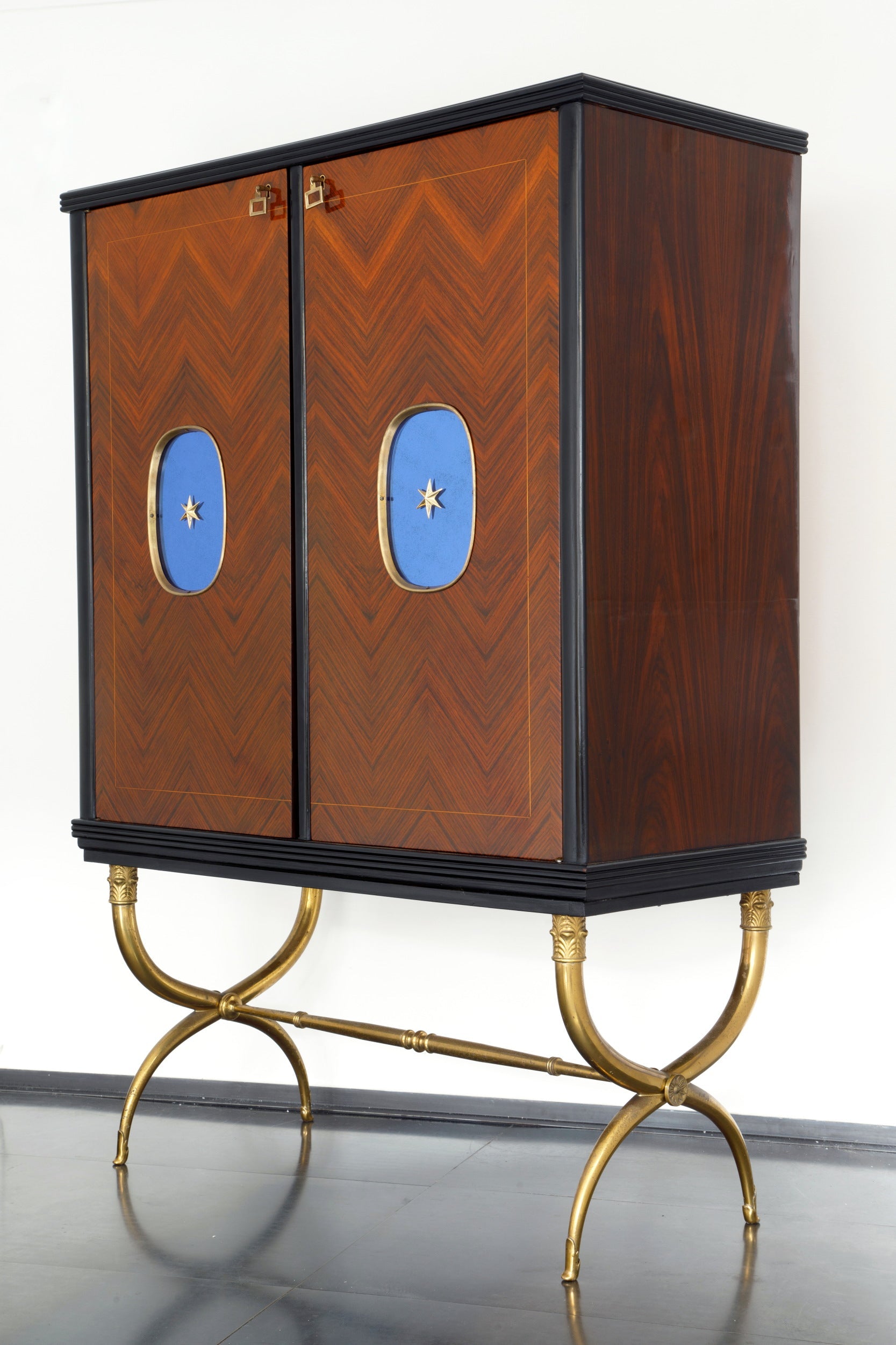 Paolo Buffa 1950s bar cabinet