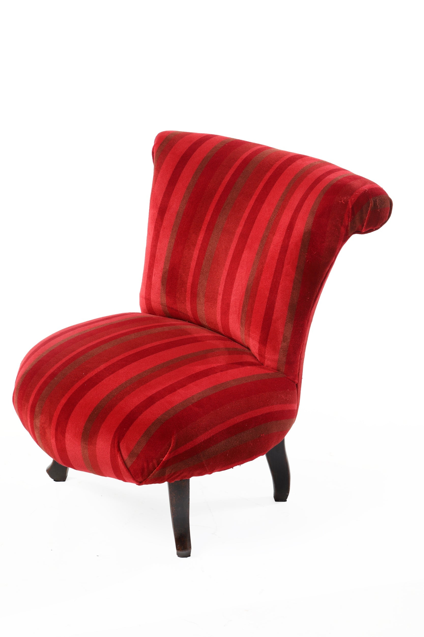 Small armchair with pouf from the 60s reinterpreted triplef