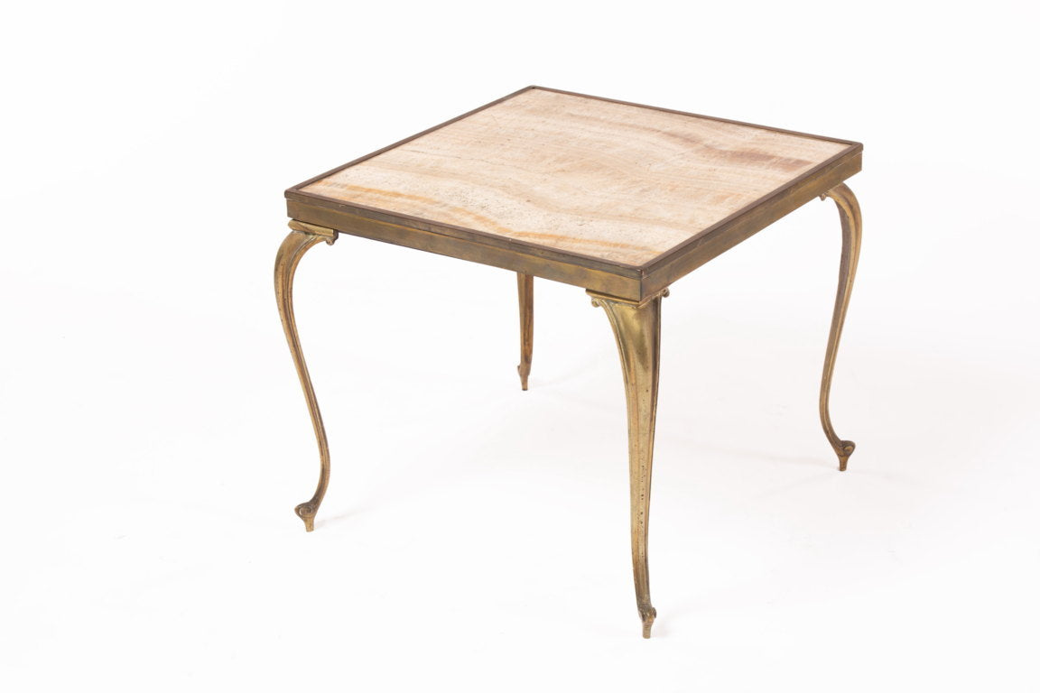 Small alabaster living room table