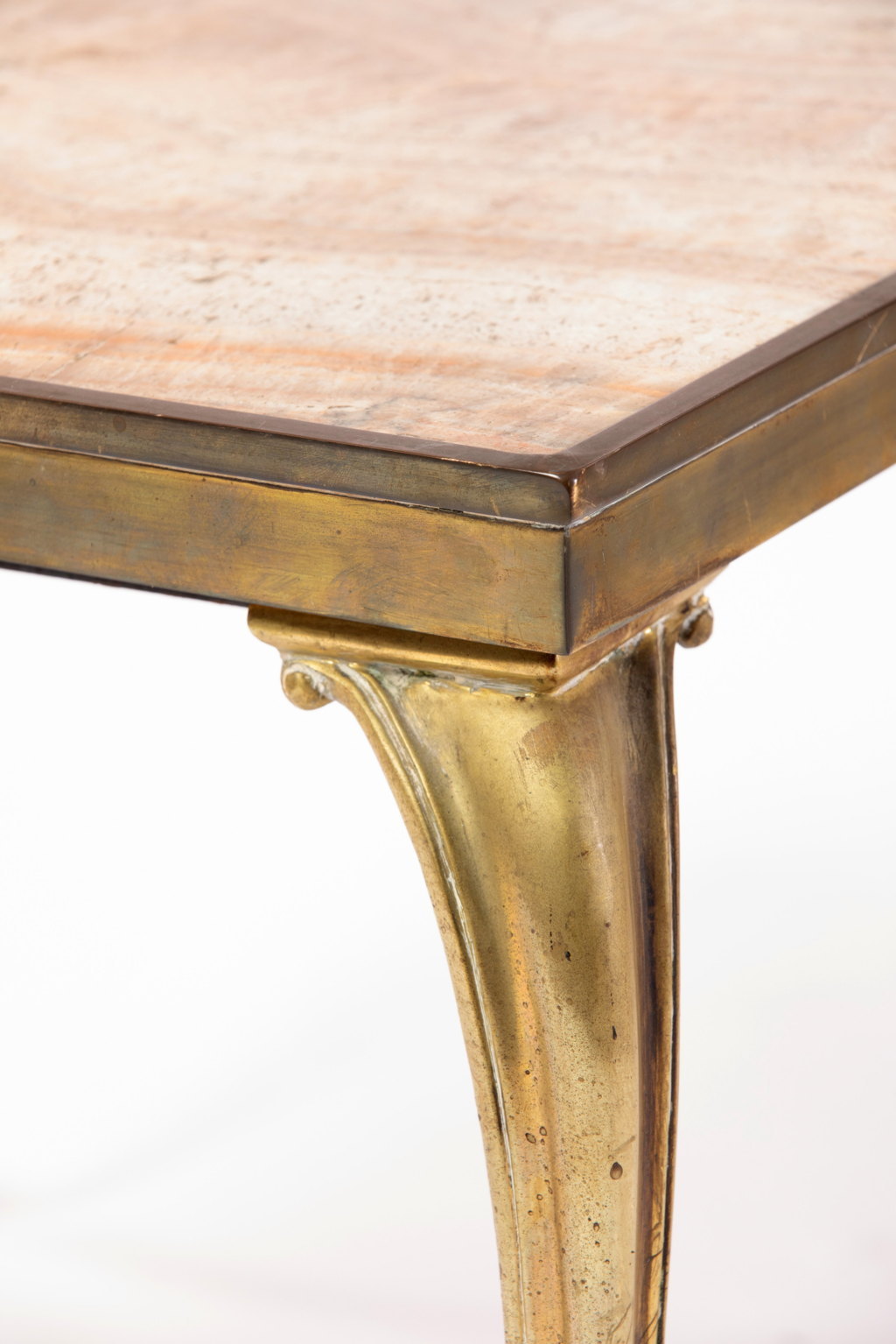 Small alabaster living room table