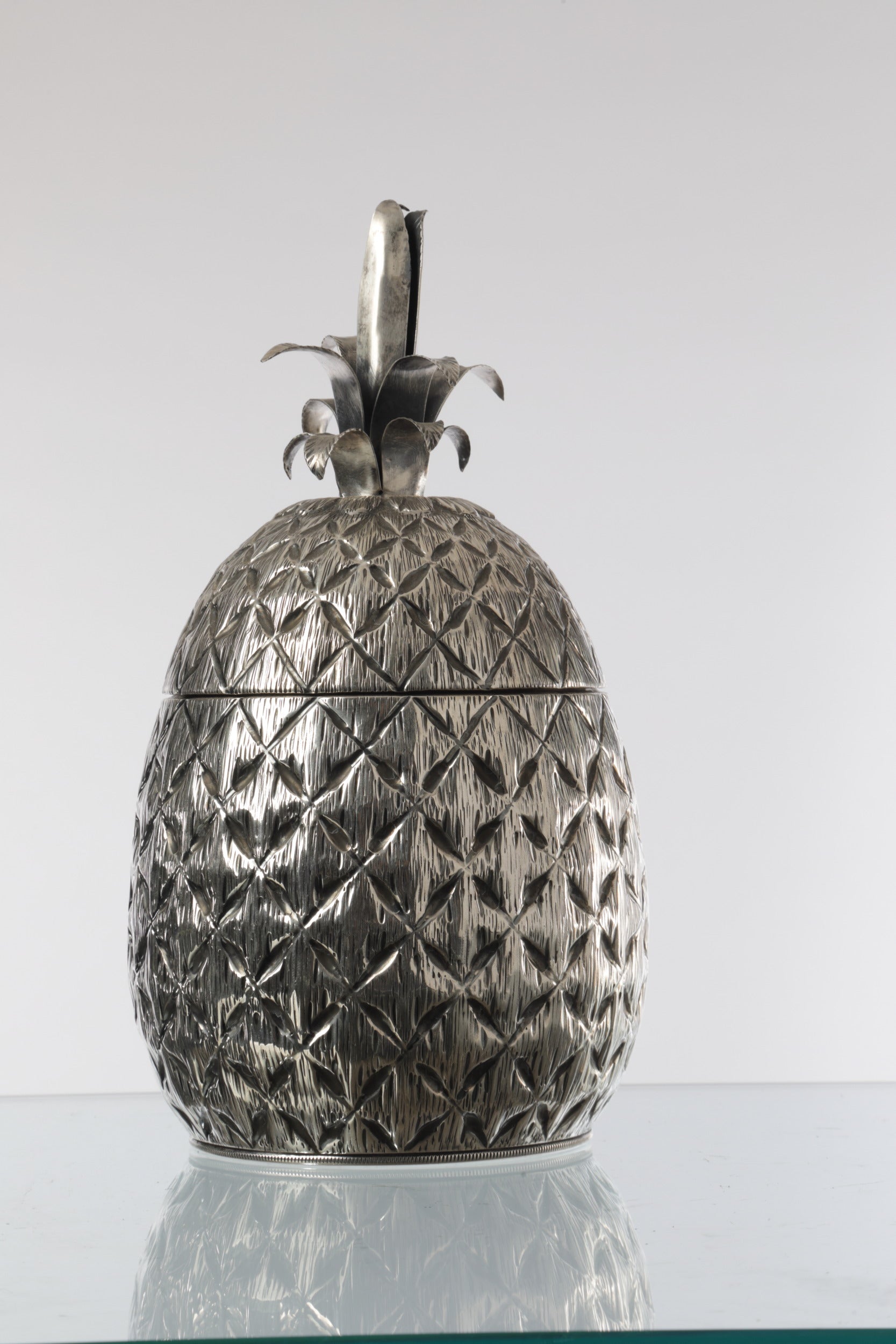 Pineapple Ice Bucket Silver
