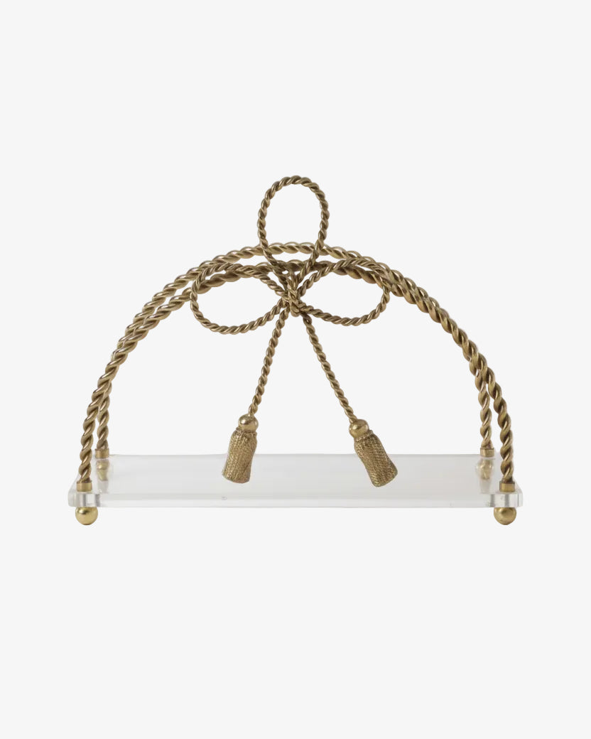 Brass and plexiglass magazine rack from the 70s