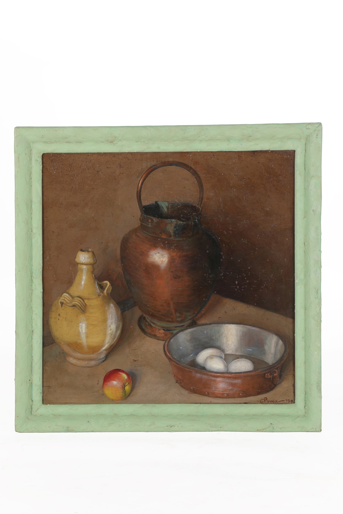Still life painting Ciro Pavisa 1937