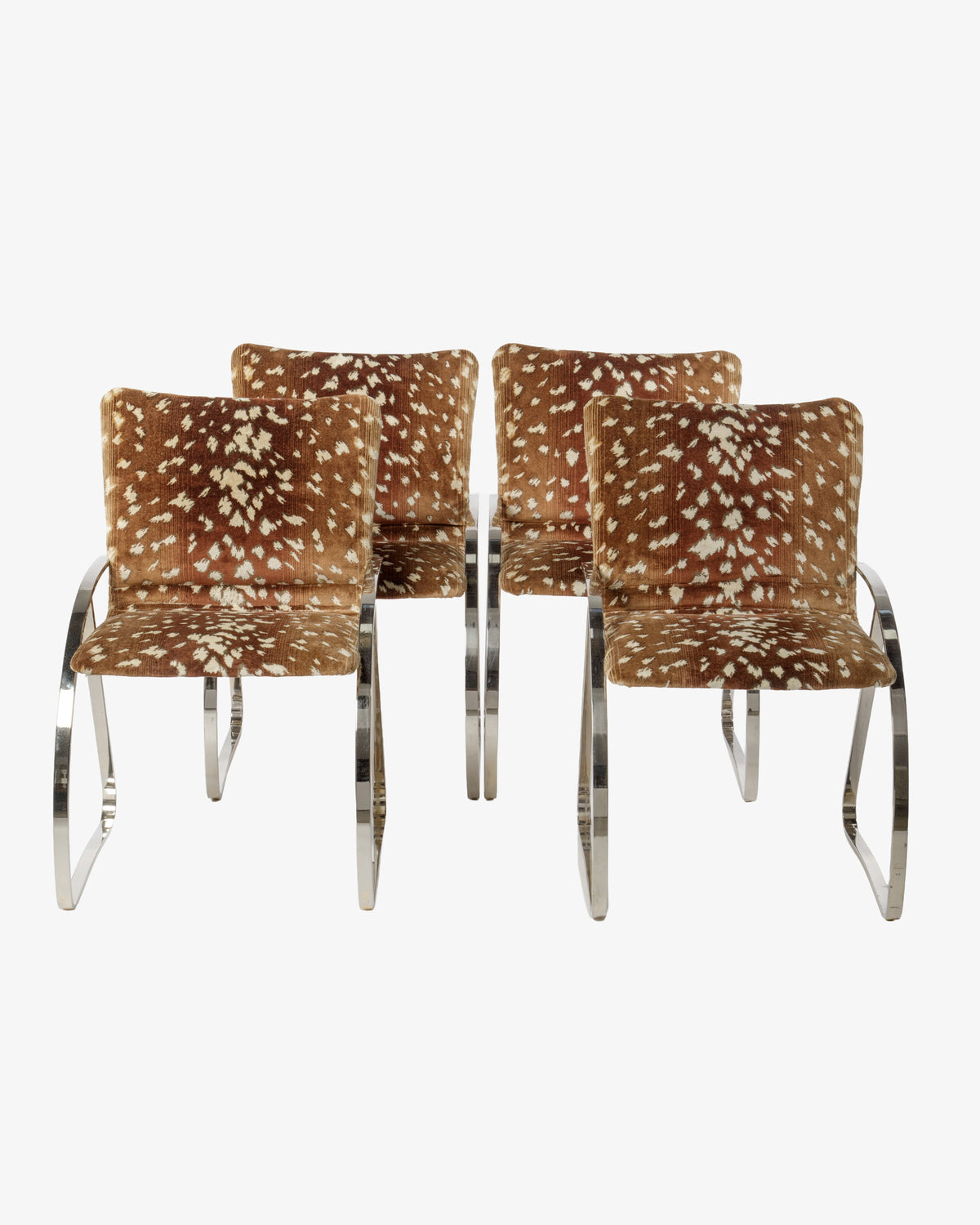 Four 1970s armchairs attributable to Renato Zevi, reinterpreted by triplef