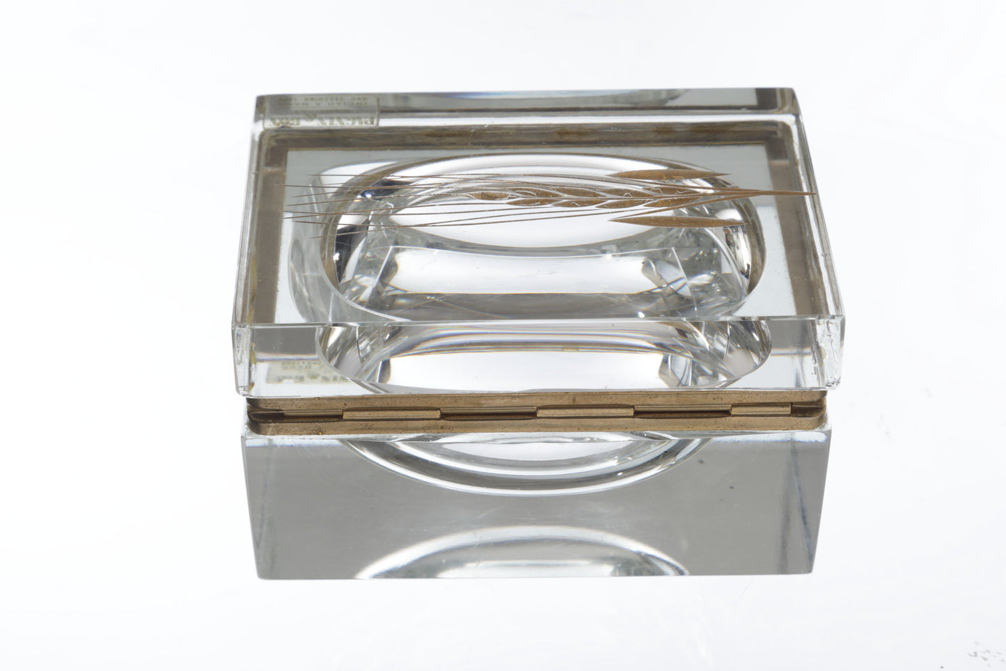 Scatola Vetro Murano anni 60 Pagnin & Bon
