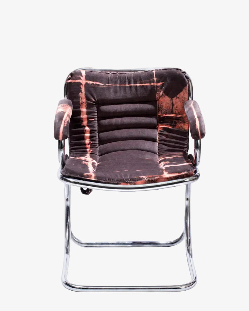70s tye die chair