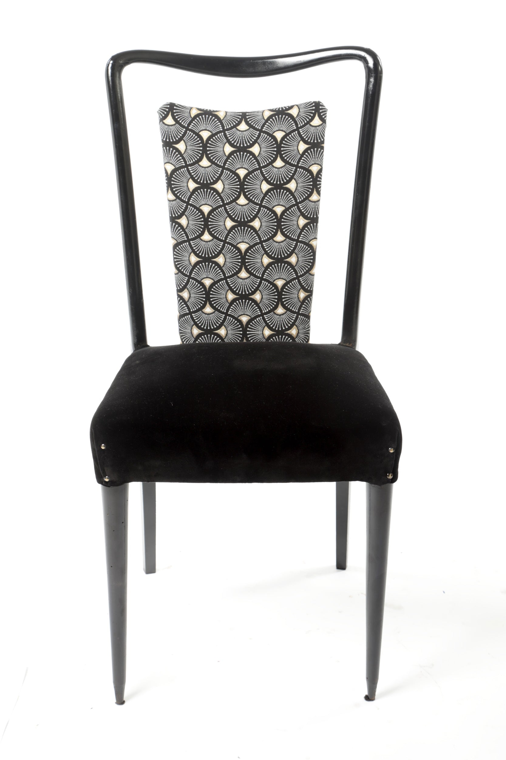 Six 1950s Guglielmo Ulrich chairs