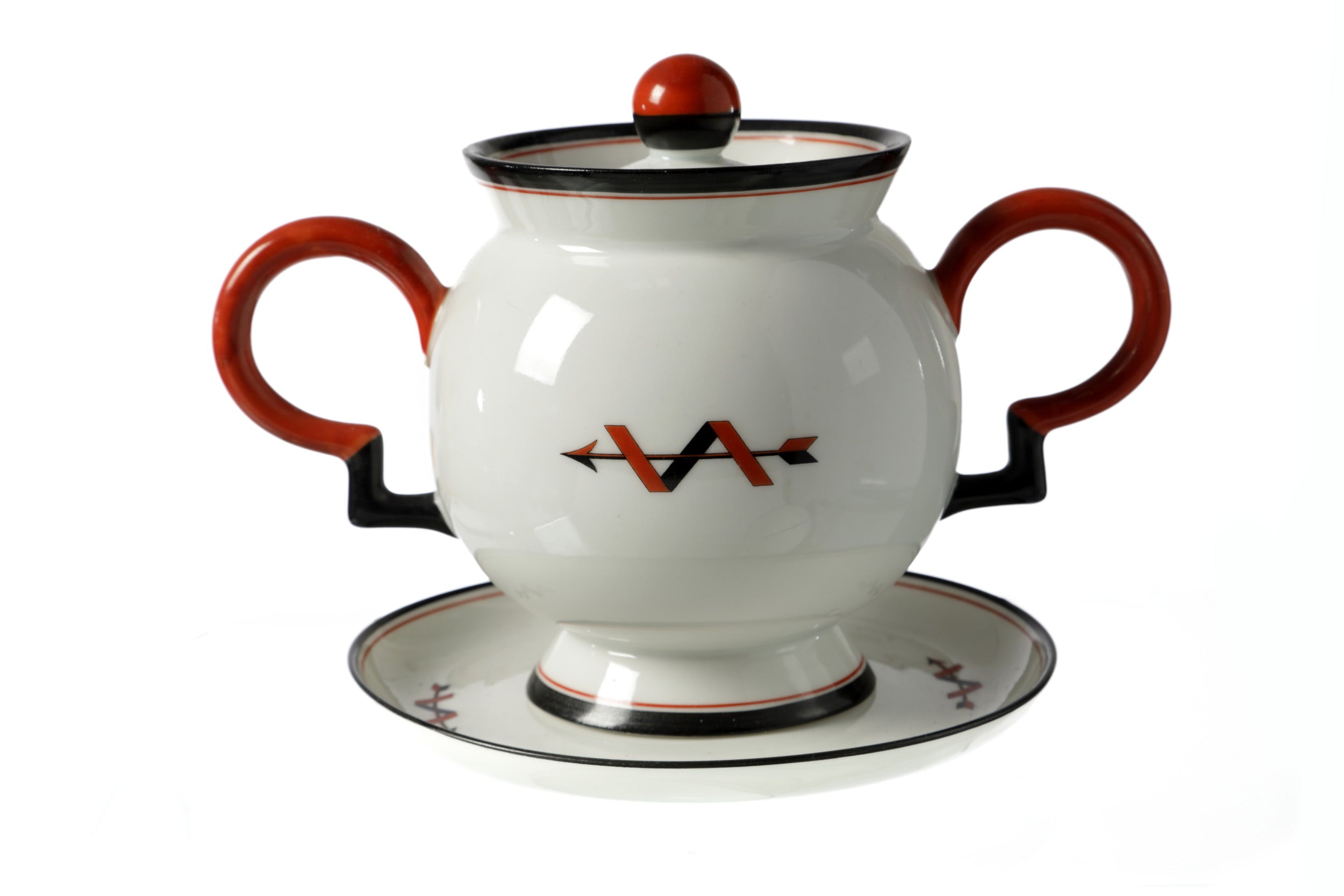 Gio Ponti Barbara tea set, 1930s